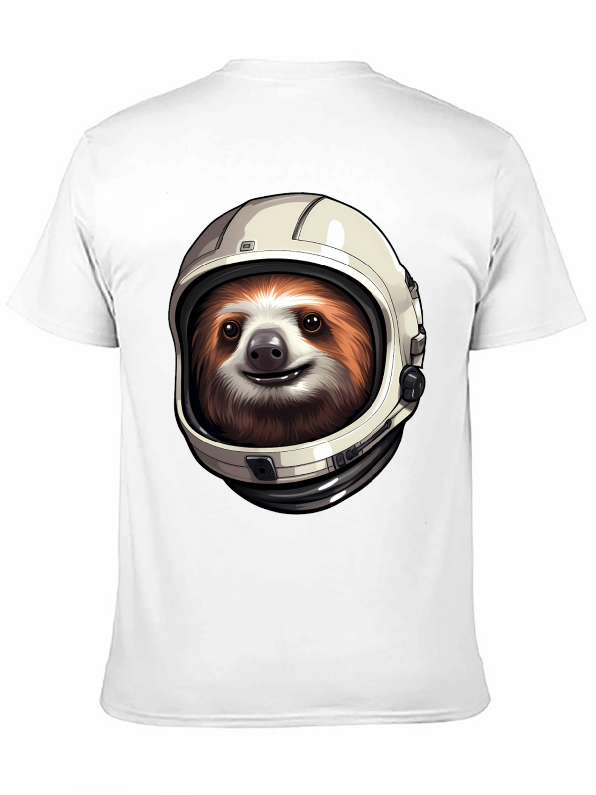 Sloth Astronaut Graphic T-Shirt