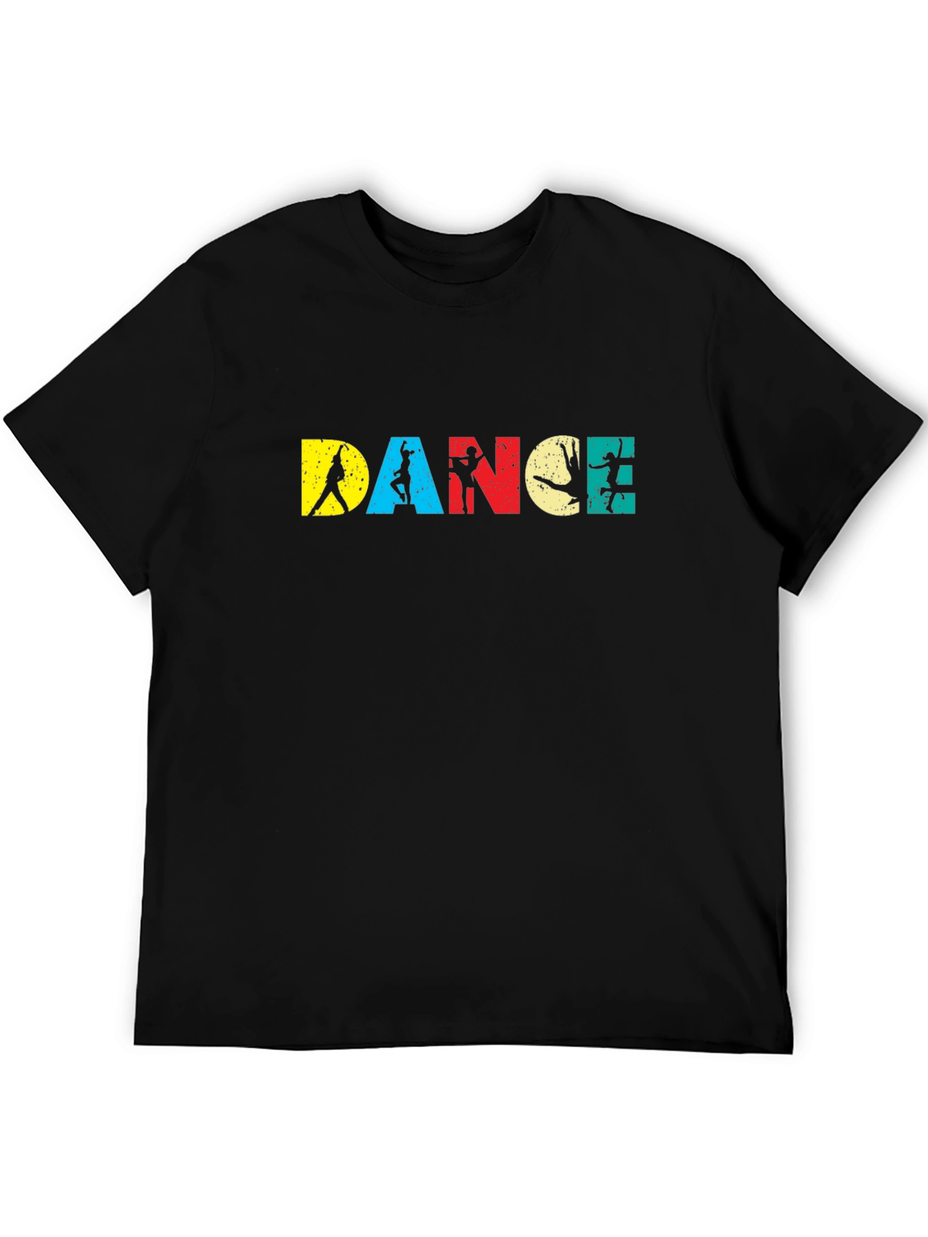 Dance Silhouette Graphic Tee - Stylish & Unique