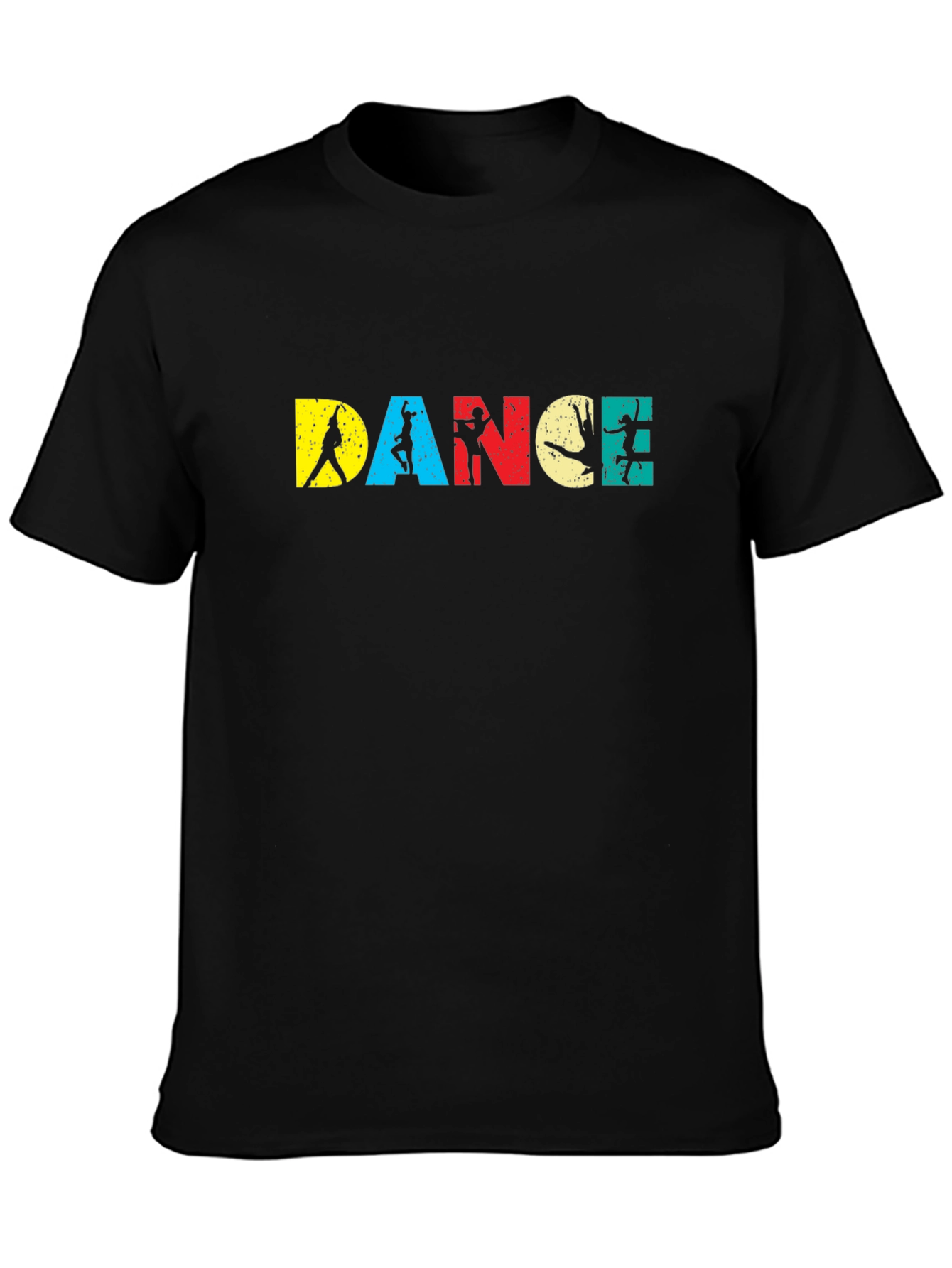 Dance Silhouette Graphic Tee - Stylish & Unique