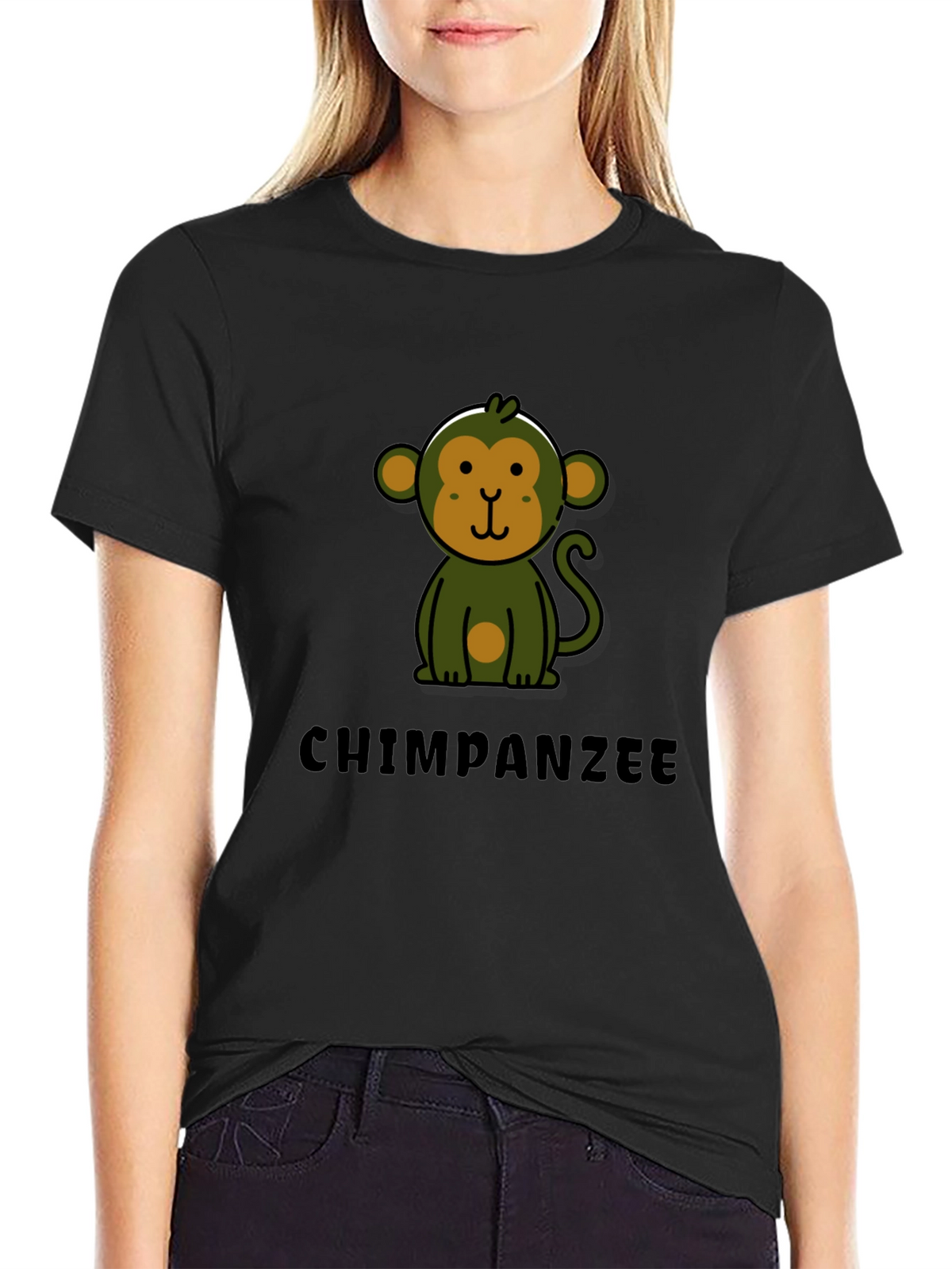 Chimpanzee Graphic T-Shirt