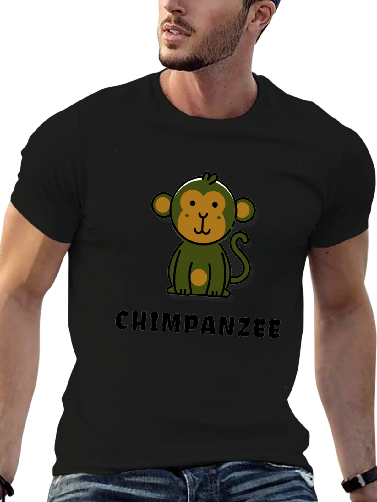 Chimpanzee Graphic T-Shirt