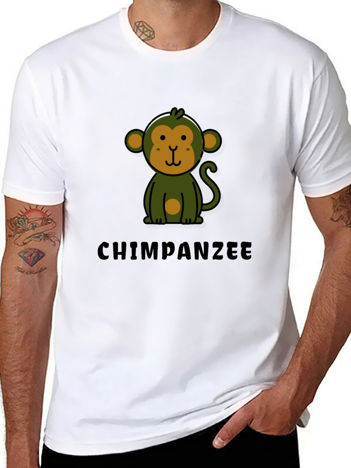 Chimpanzee Graphic T-Shirt