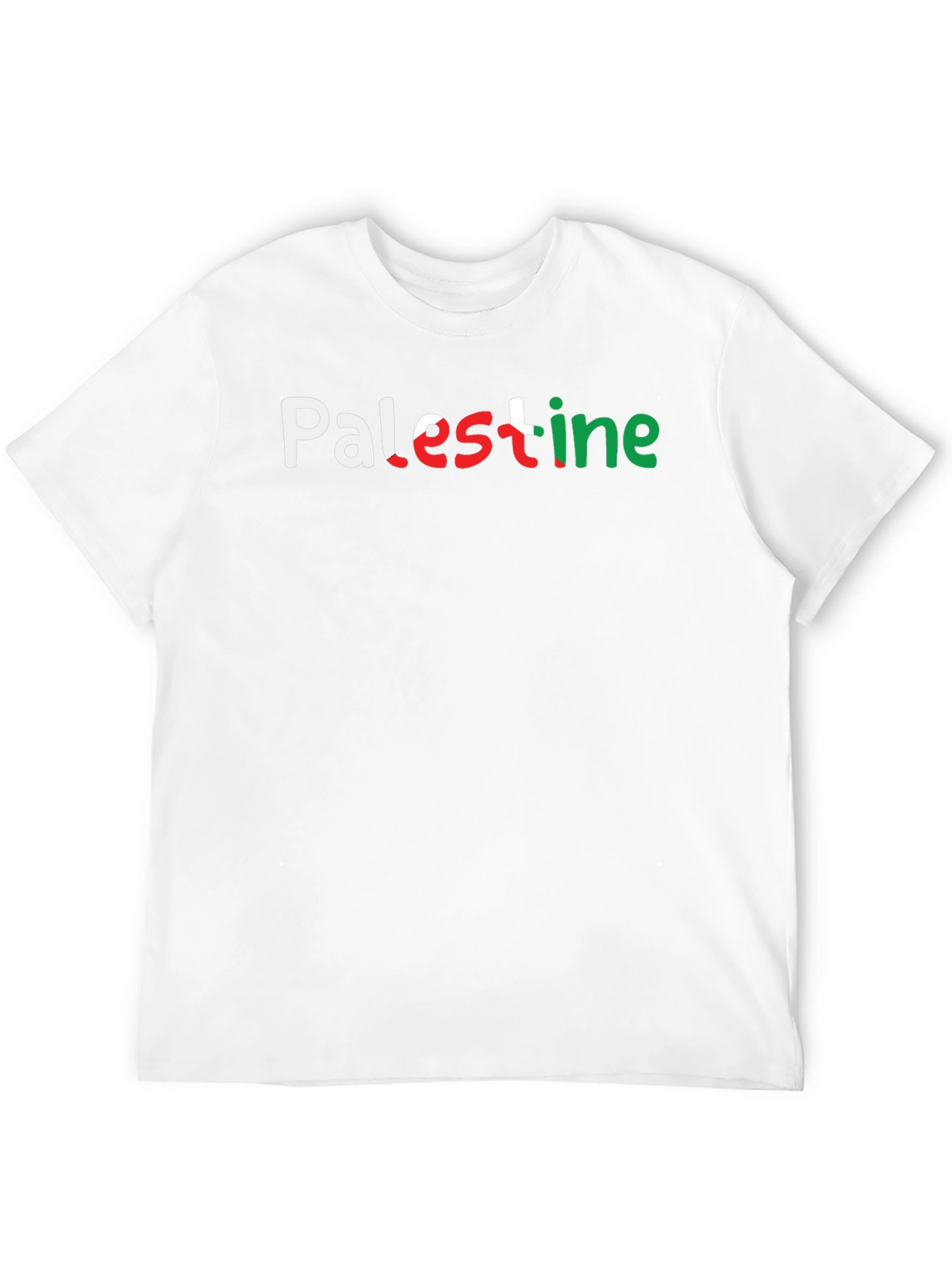 Palestine Pride T-Shirt - Black Graphic Tee