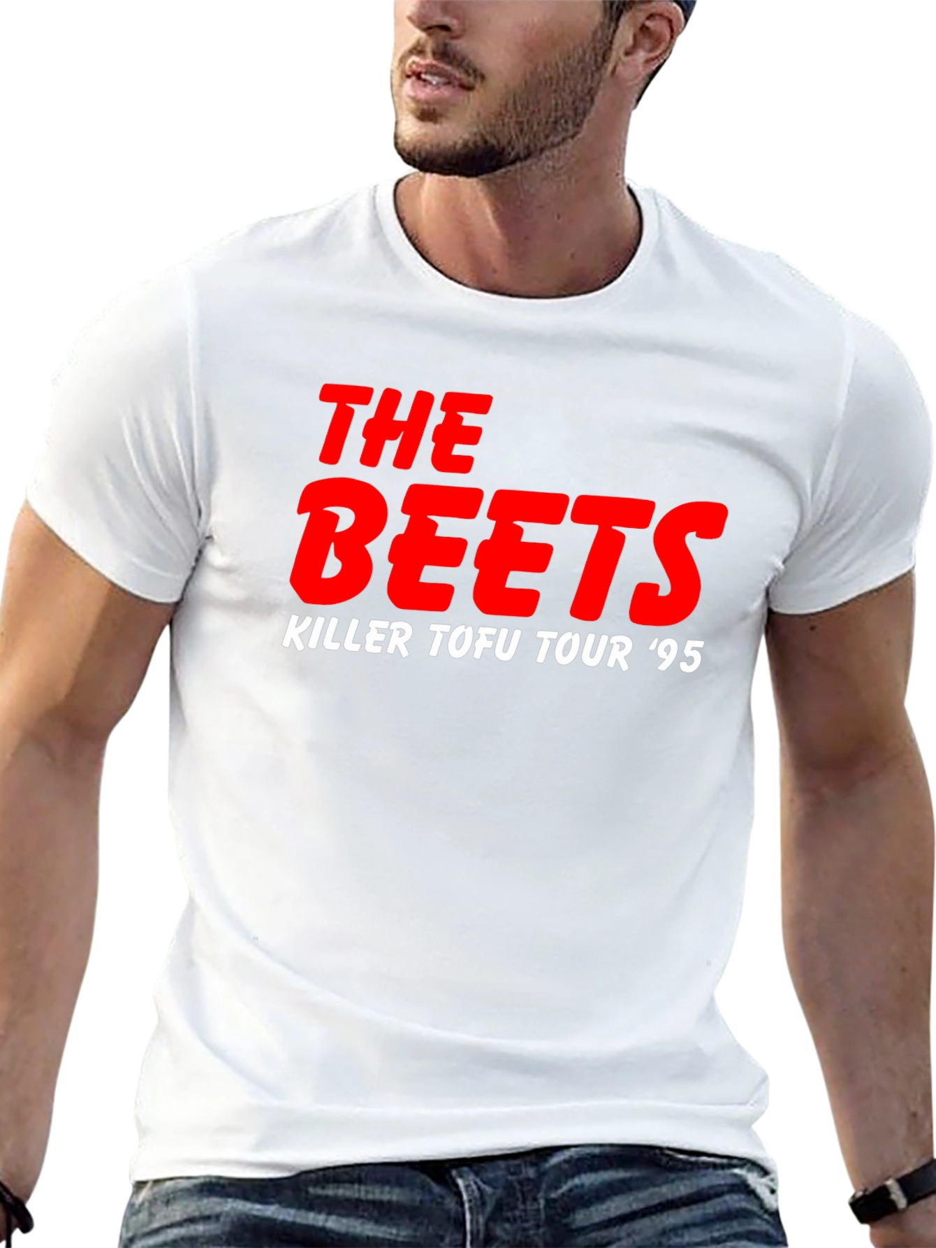 The Beets Killer Tofu Tour 95 Black T-Shirt