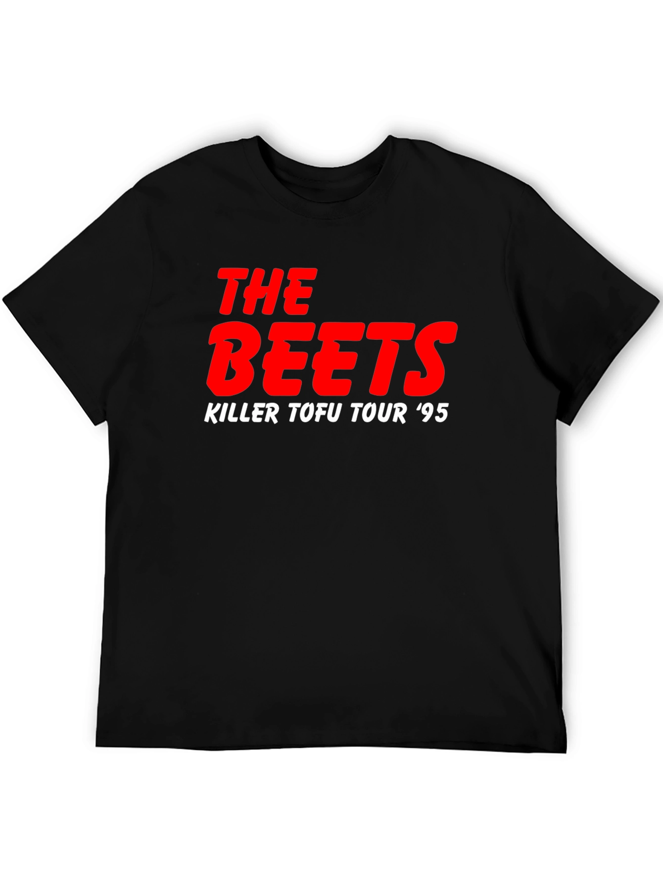 The Beets Killer Tofu Tour 95 Black T-Shirt