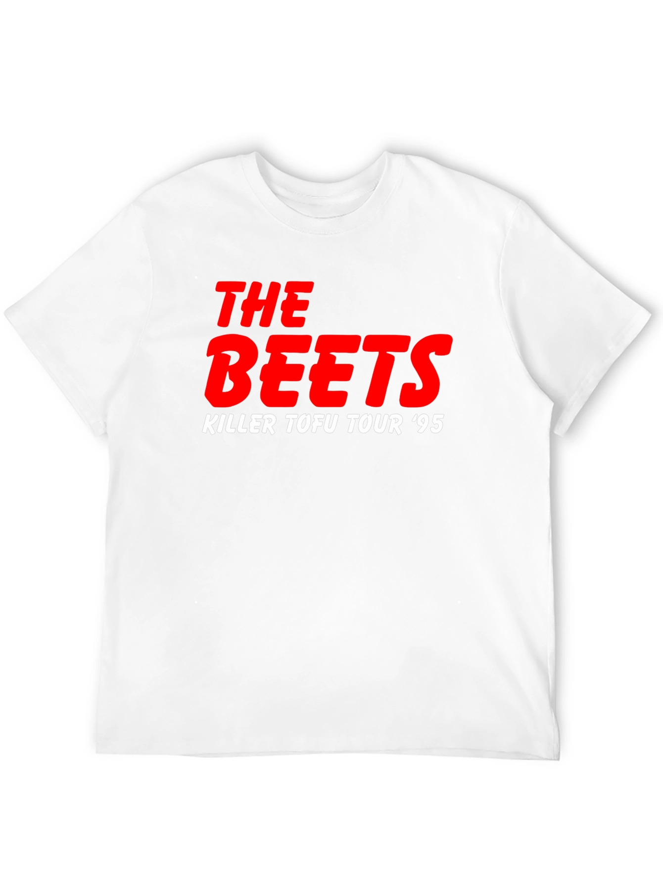 The Beets Killer Tofu Tour 95 Black T-Shirt