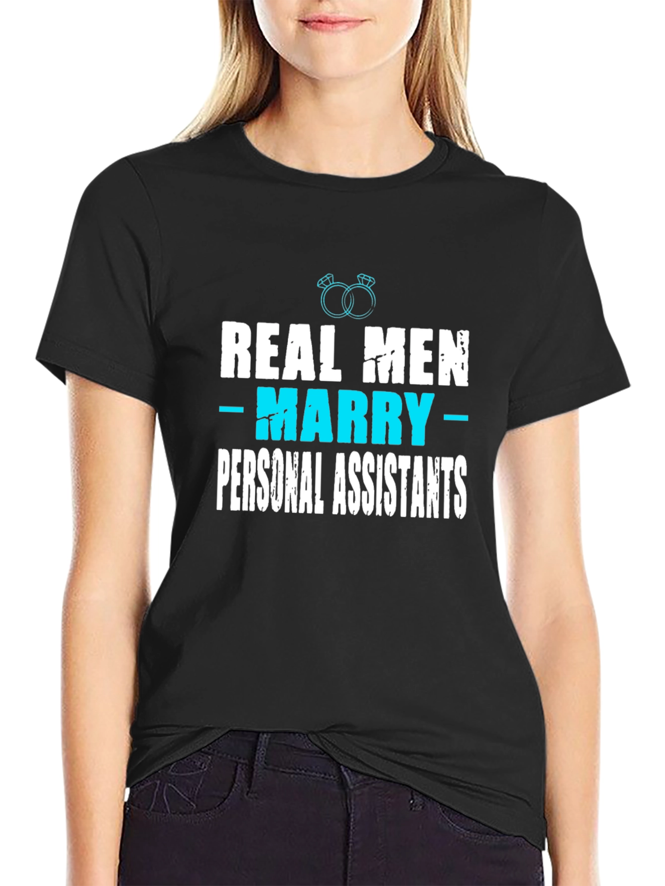 Real Men Marry Personal Assistants Graphic Tee