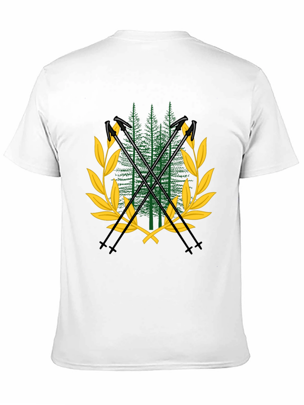 Mountain Forest Ski T-Shirt