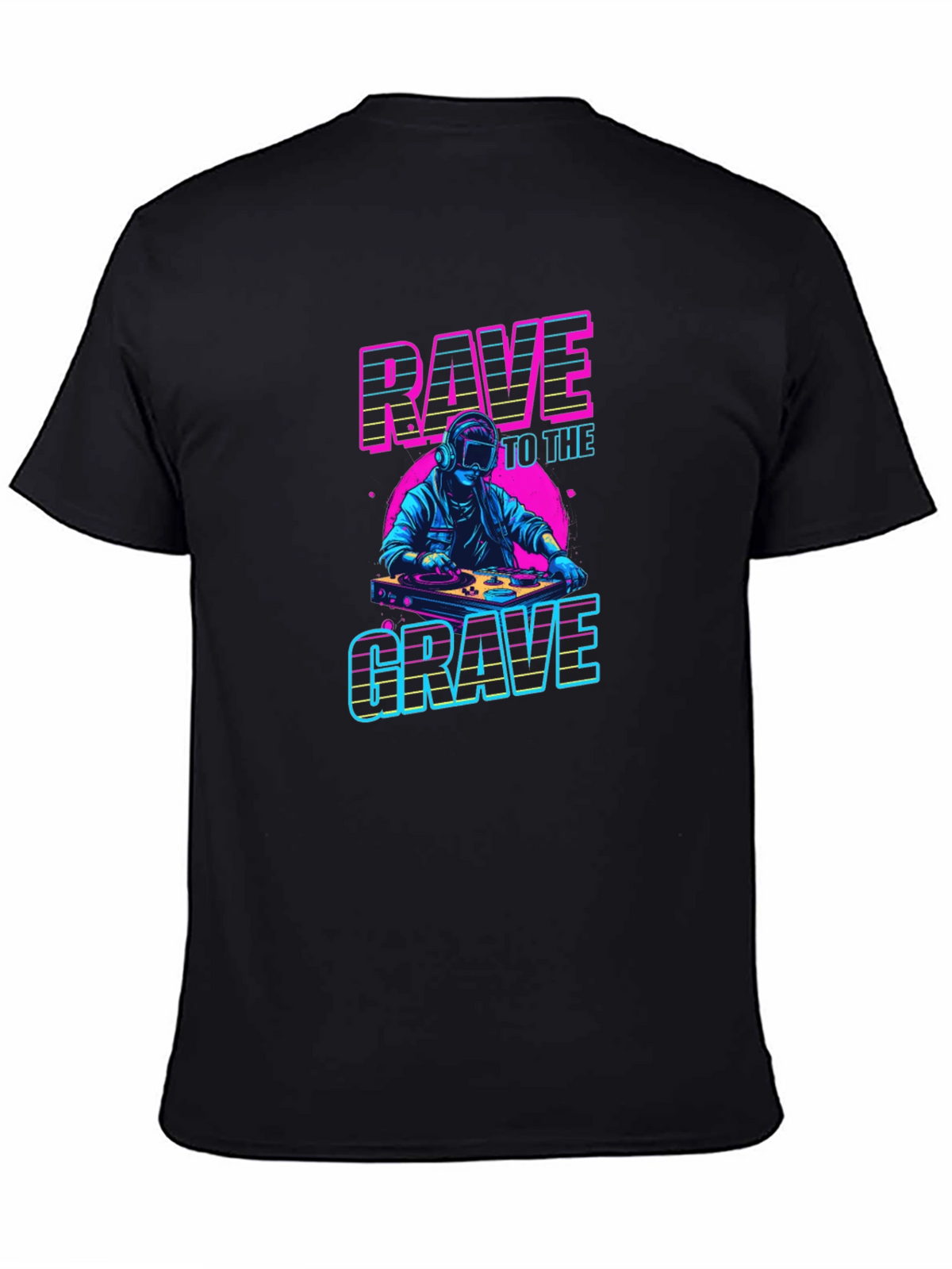 Rave to the Grave Graphic T-Shirt