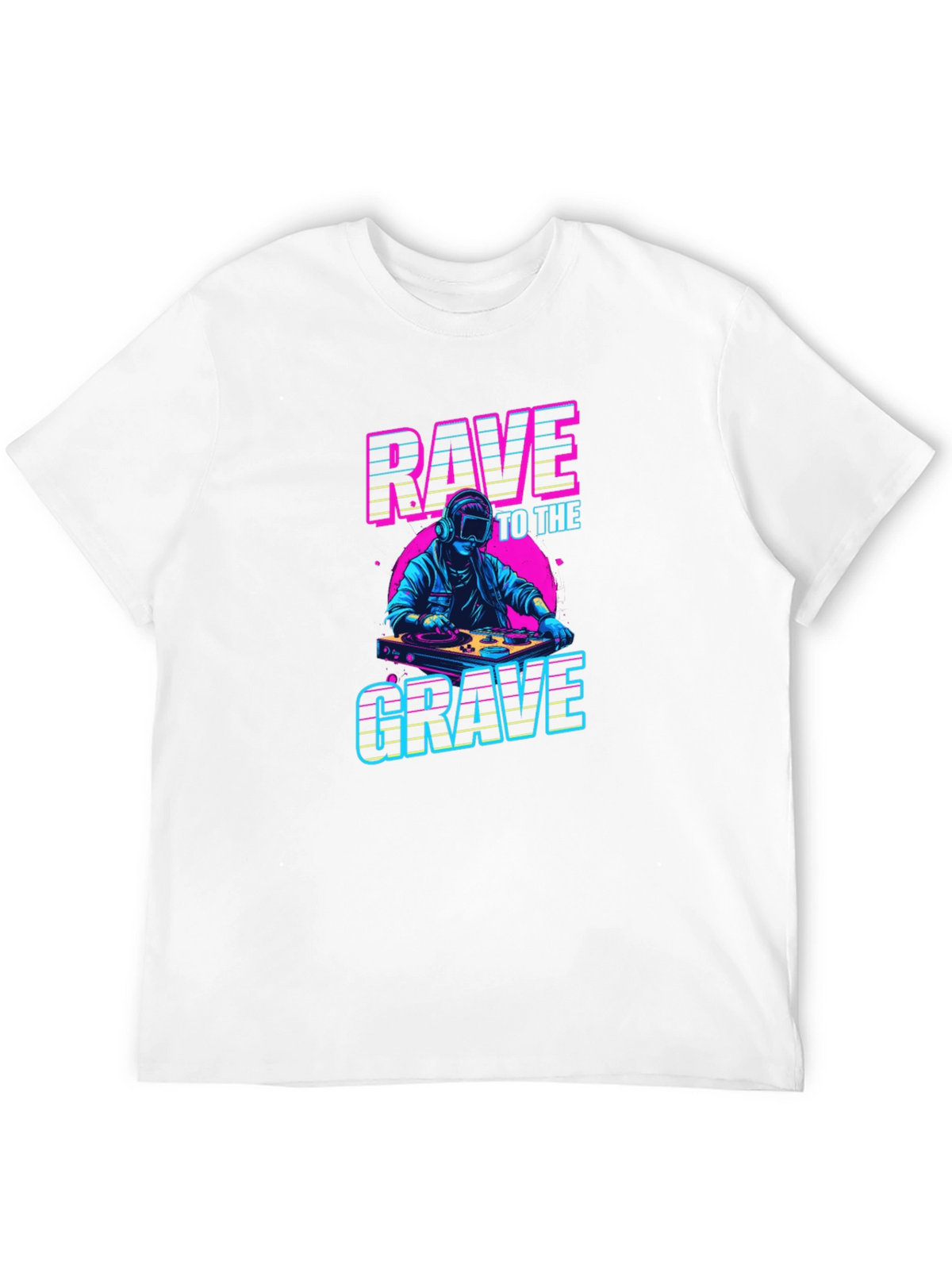 Rave to the Grave Graphic T-Shirt