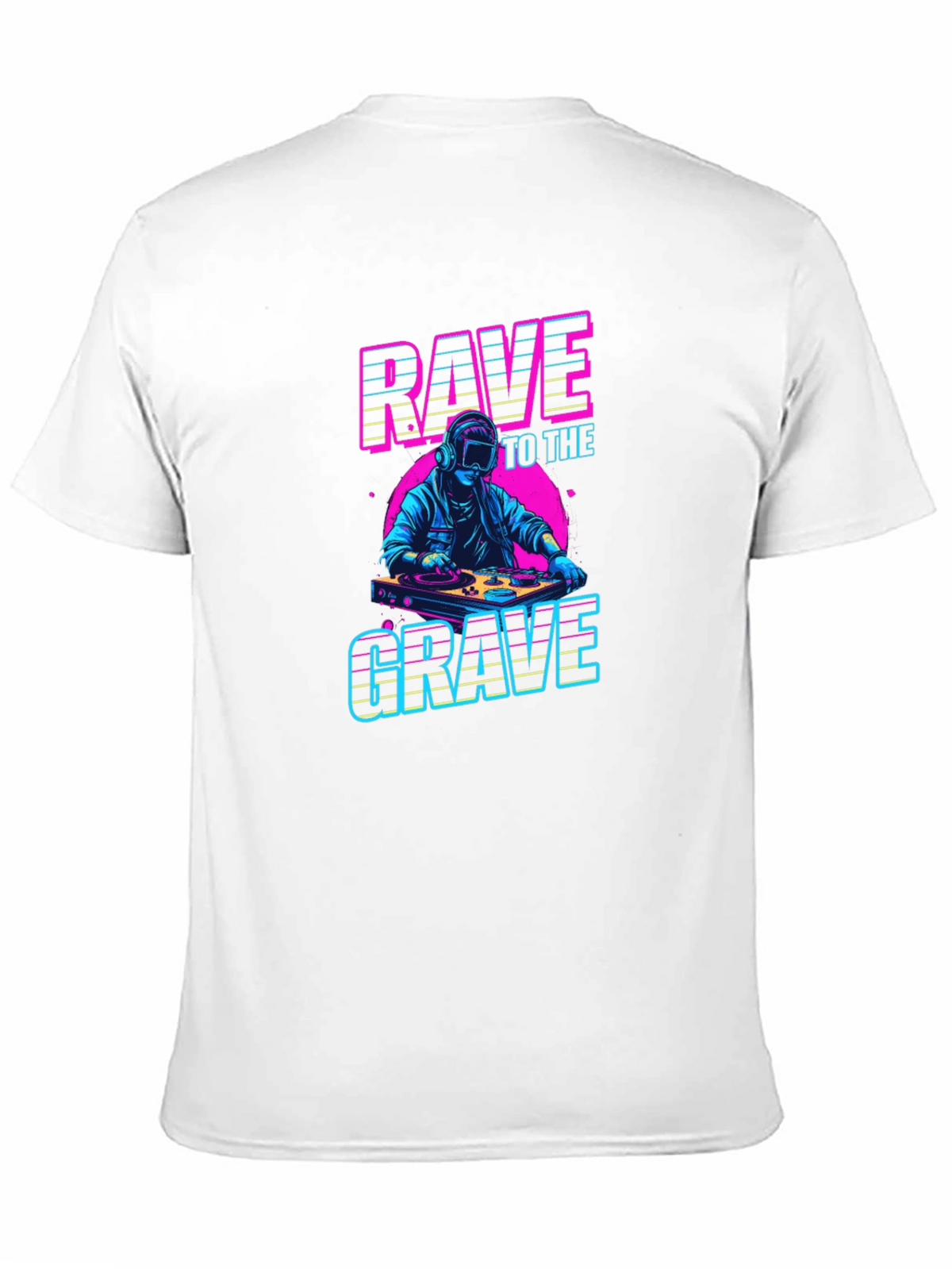 Rave to the Grave Graphic T-Shirt
