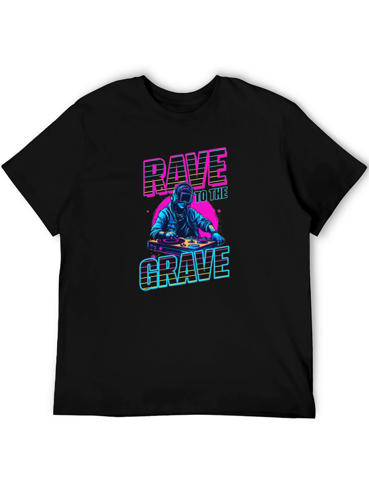 Rave to the Grave Graphic T-Shirt