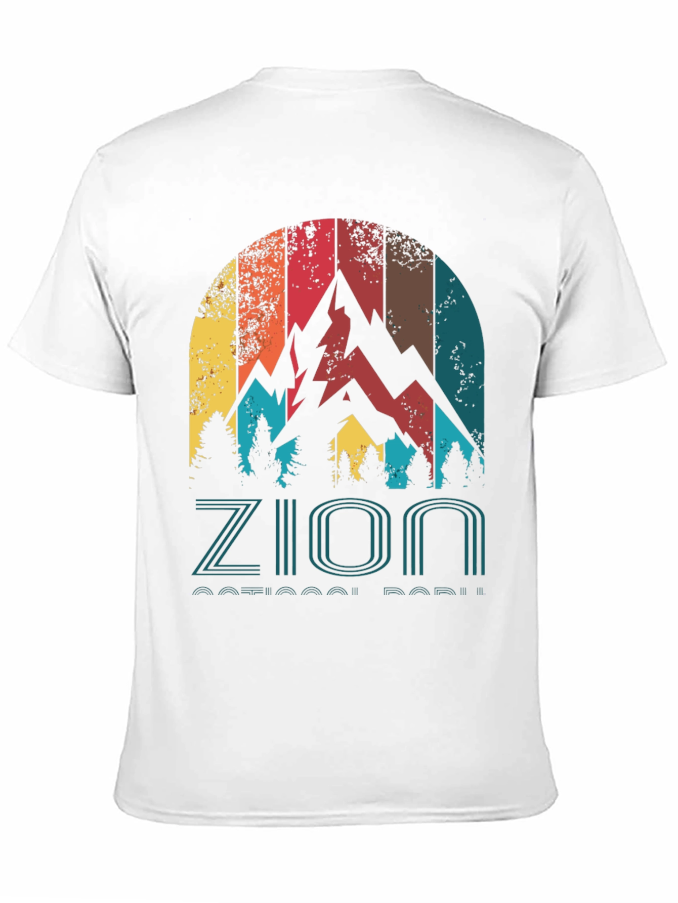 Zion National Park Retro Graphic Tee