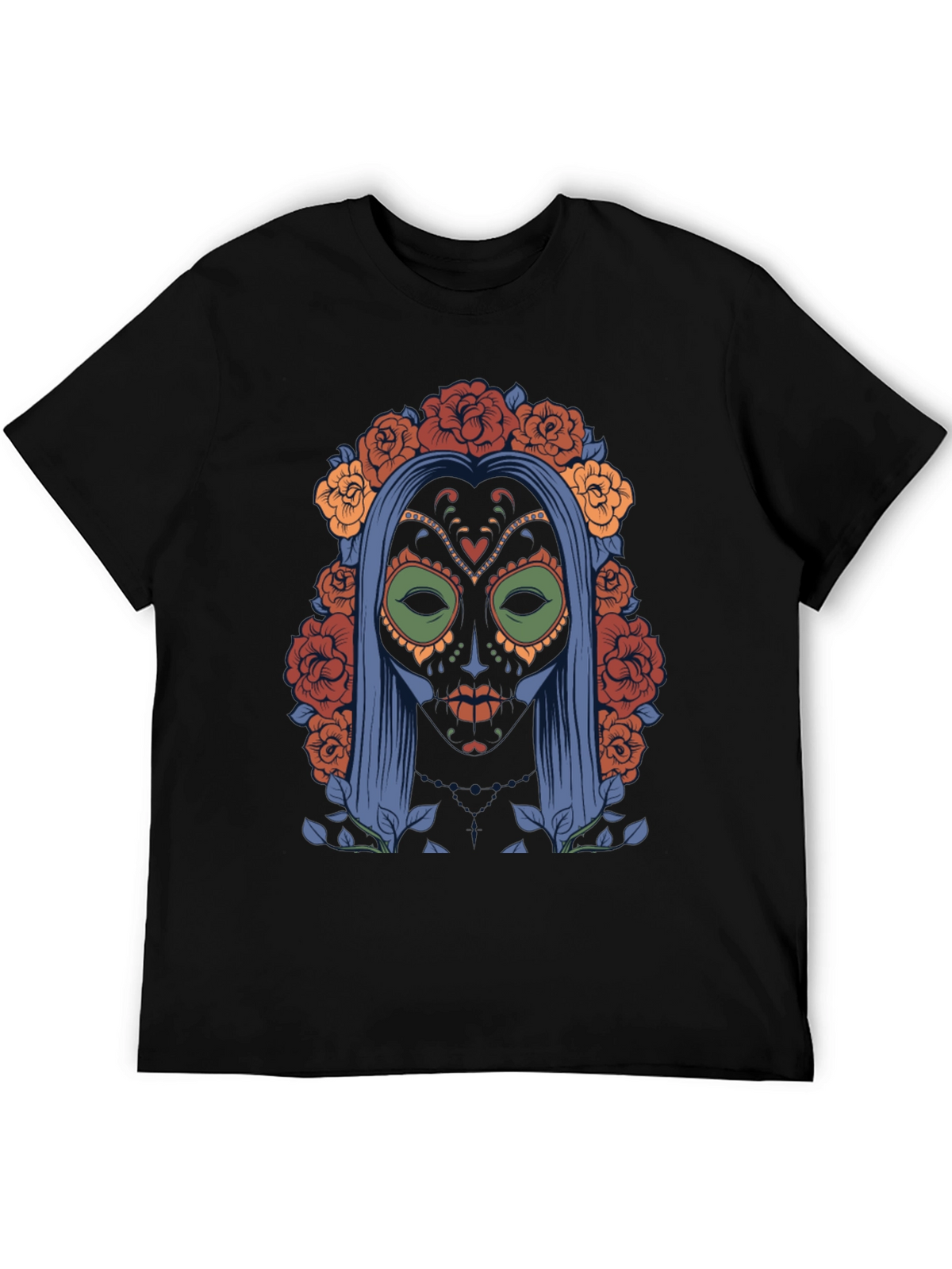 Day of the Dead Sugar Skull T-Shirt