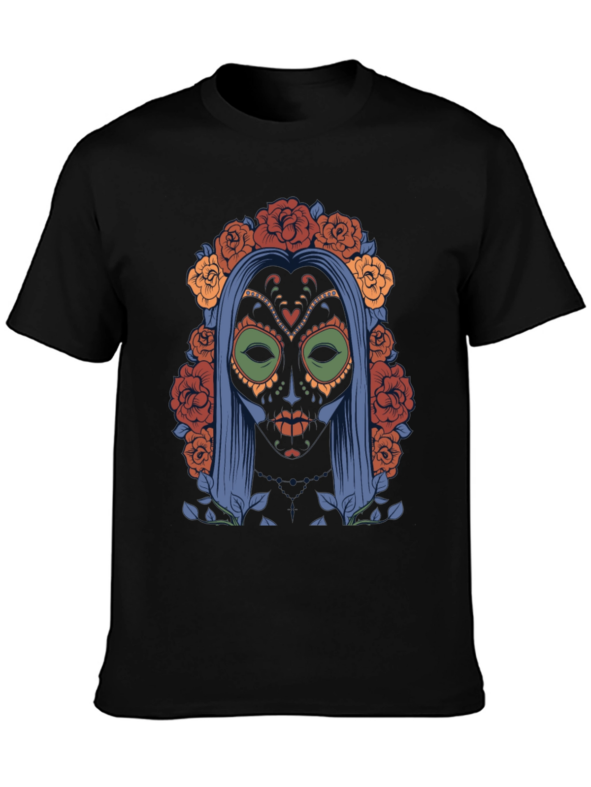 Day of the Dead Sugar Skull T-Shirt