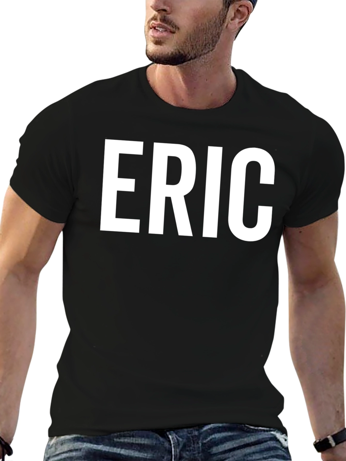 Eric Graphic T-Shirt - Cool Personalized Name Tee