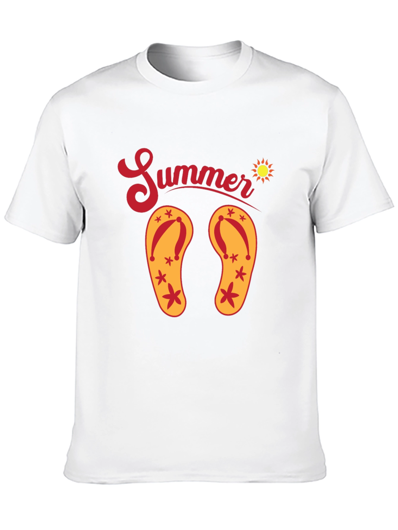 Summer Flip Flop Graphic T-Shirt