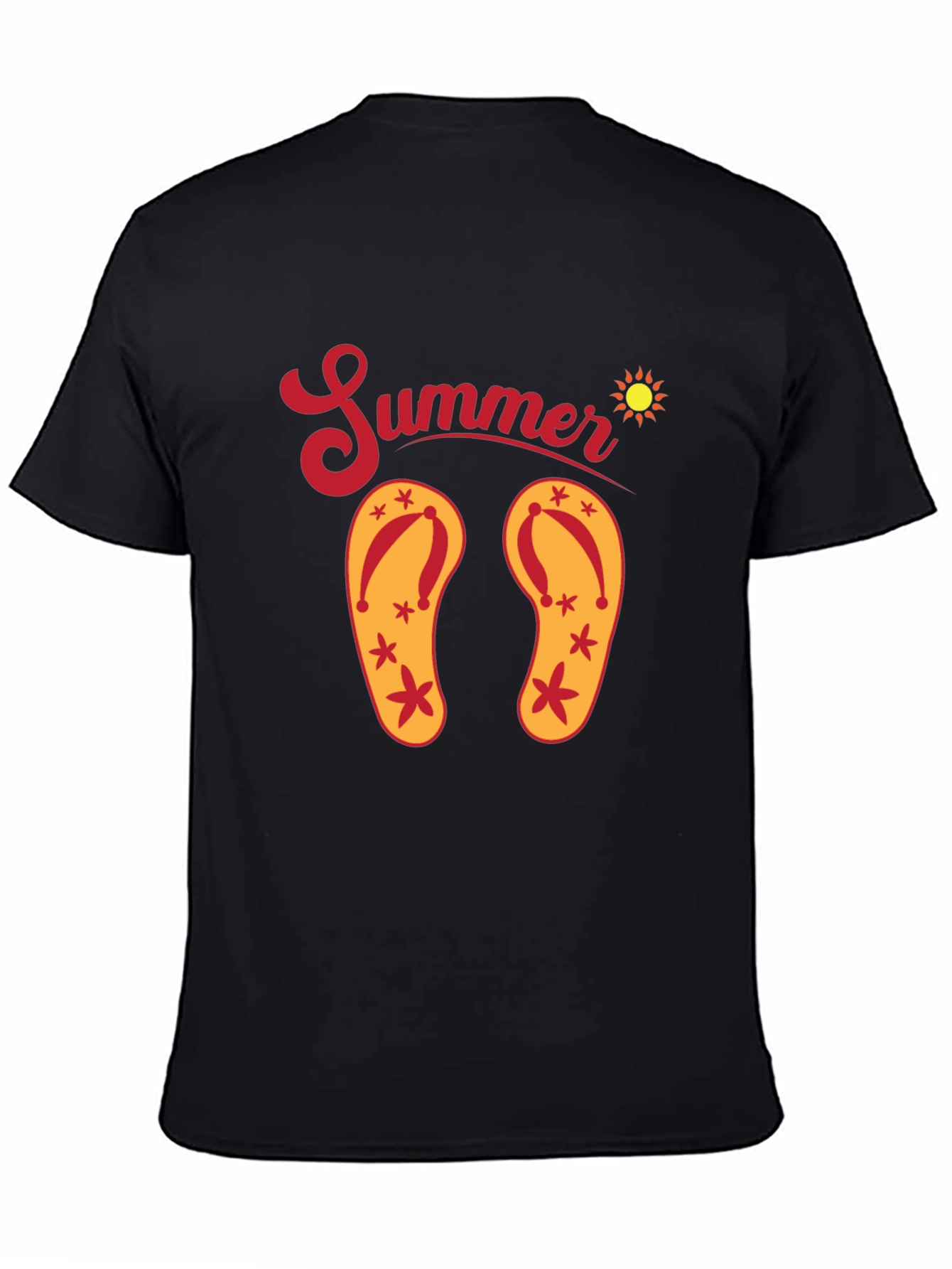 Summer Flip Flop Graphic T-Shirt
