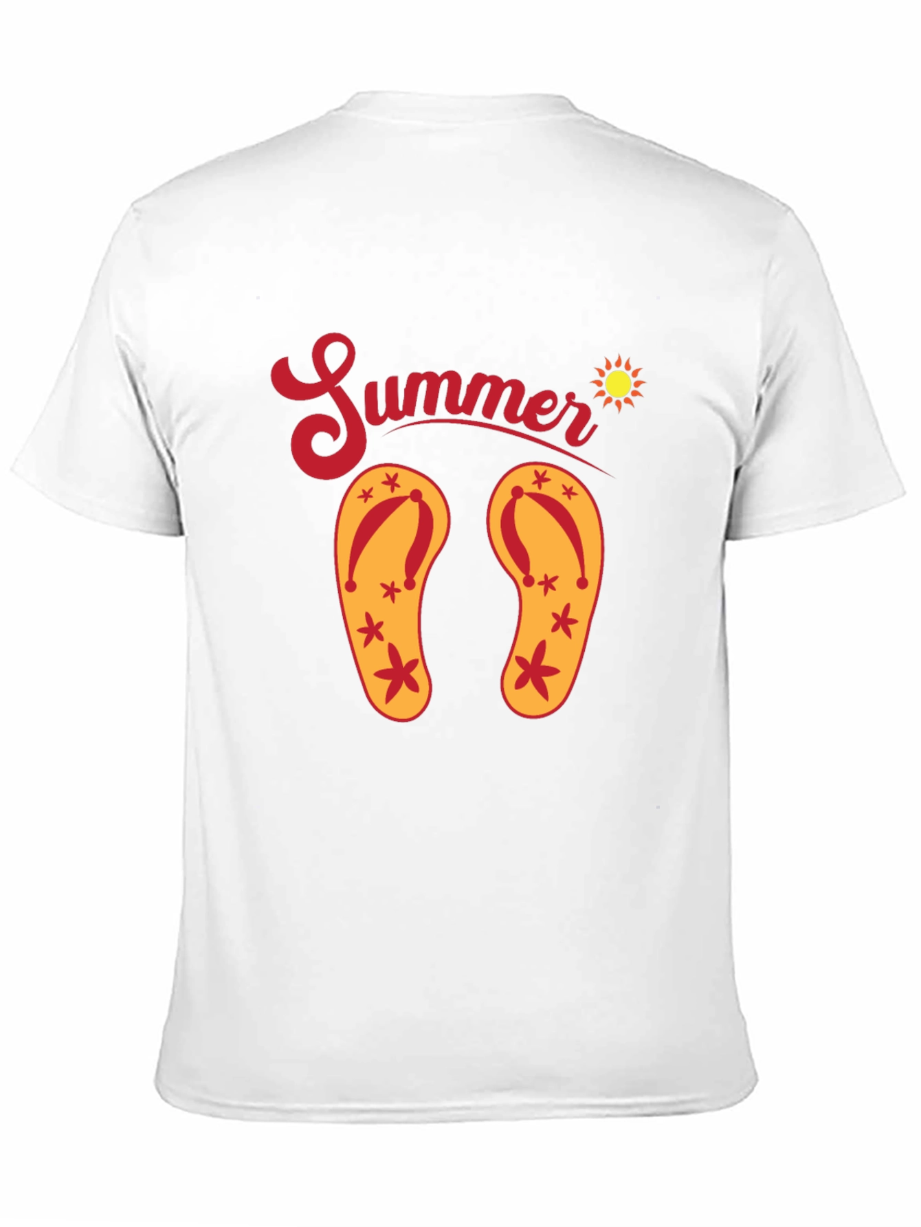 Summer Flip Flop Graphic T-Shirt