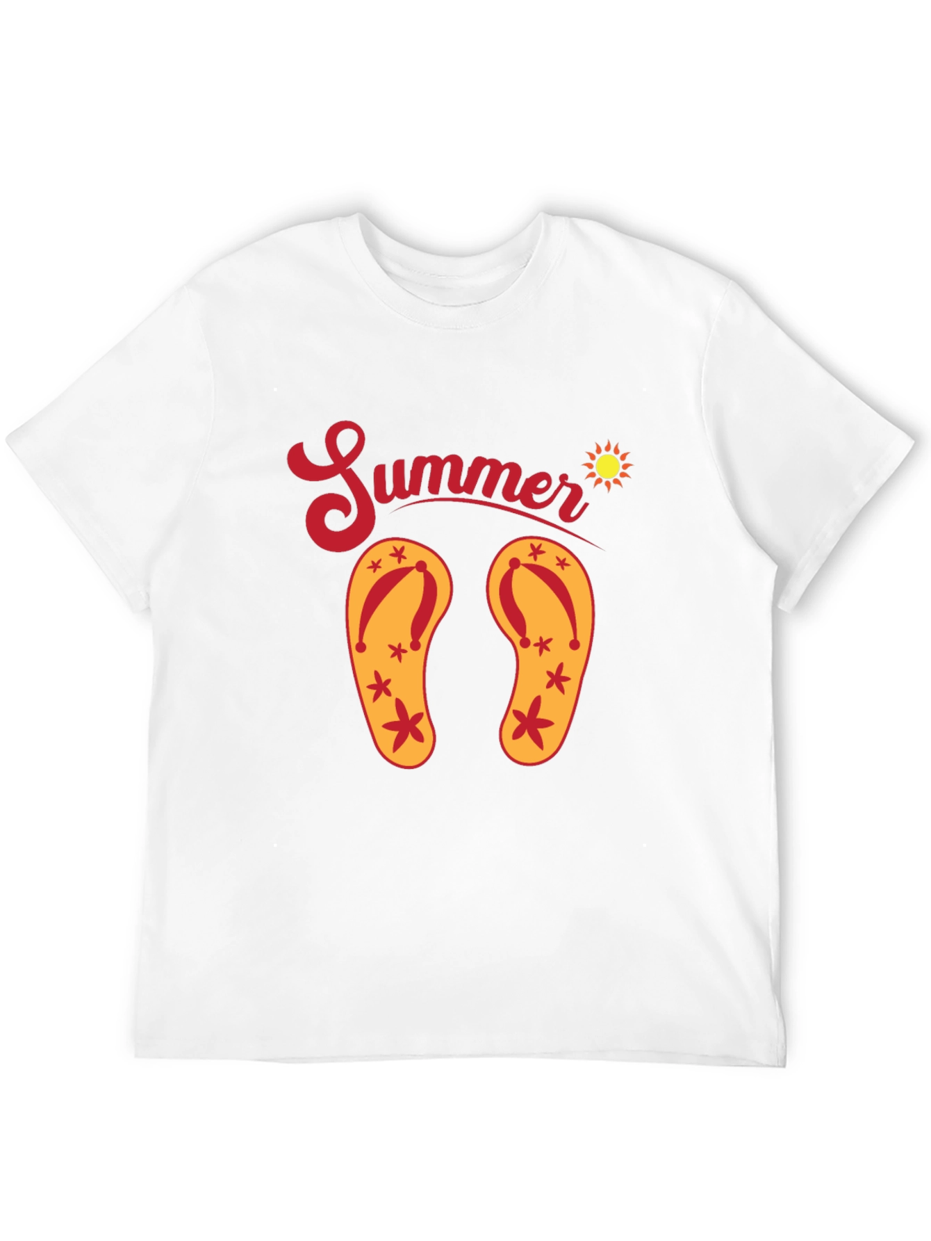 Summer Flip Flop Graphic T-Shirt