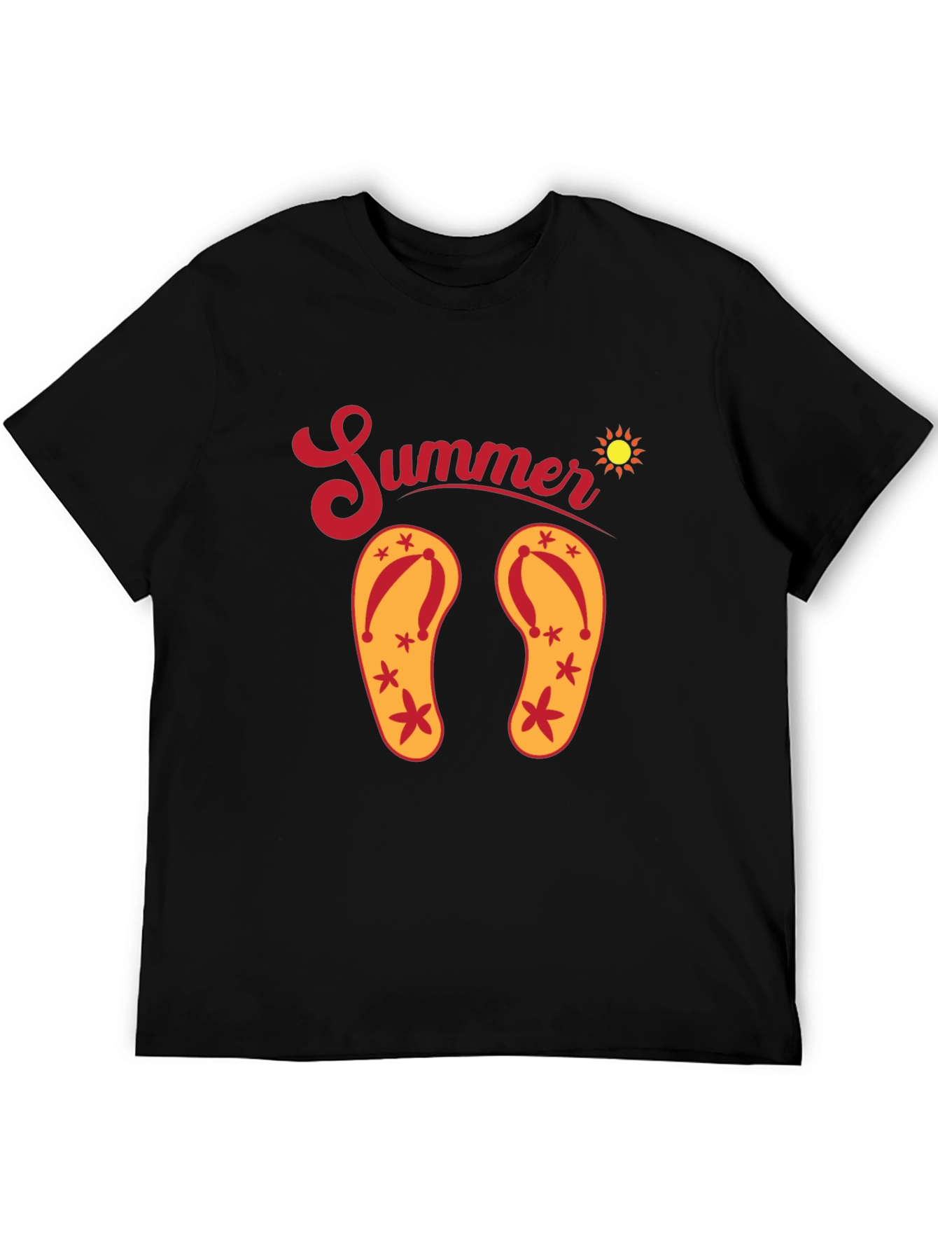 Summer Flip Flop Graphic T-Shirt