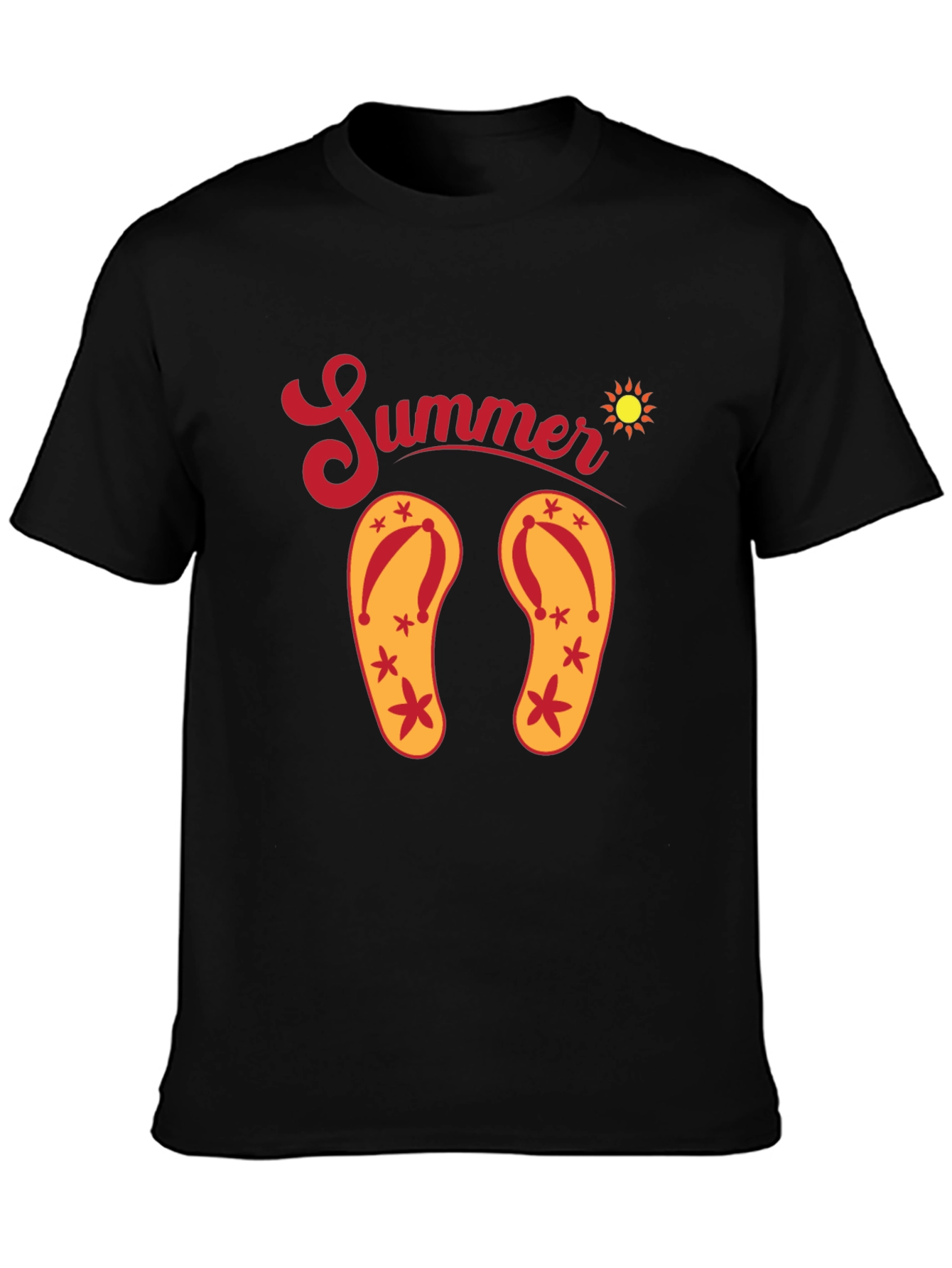 Summer Flip Flop Graphic T-Shirt