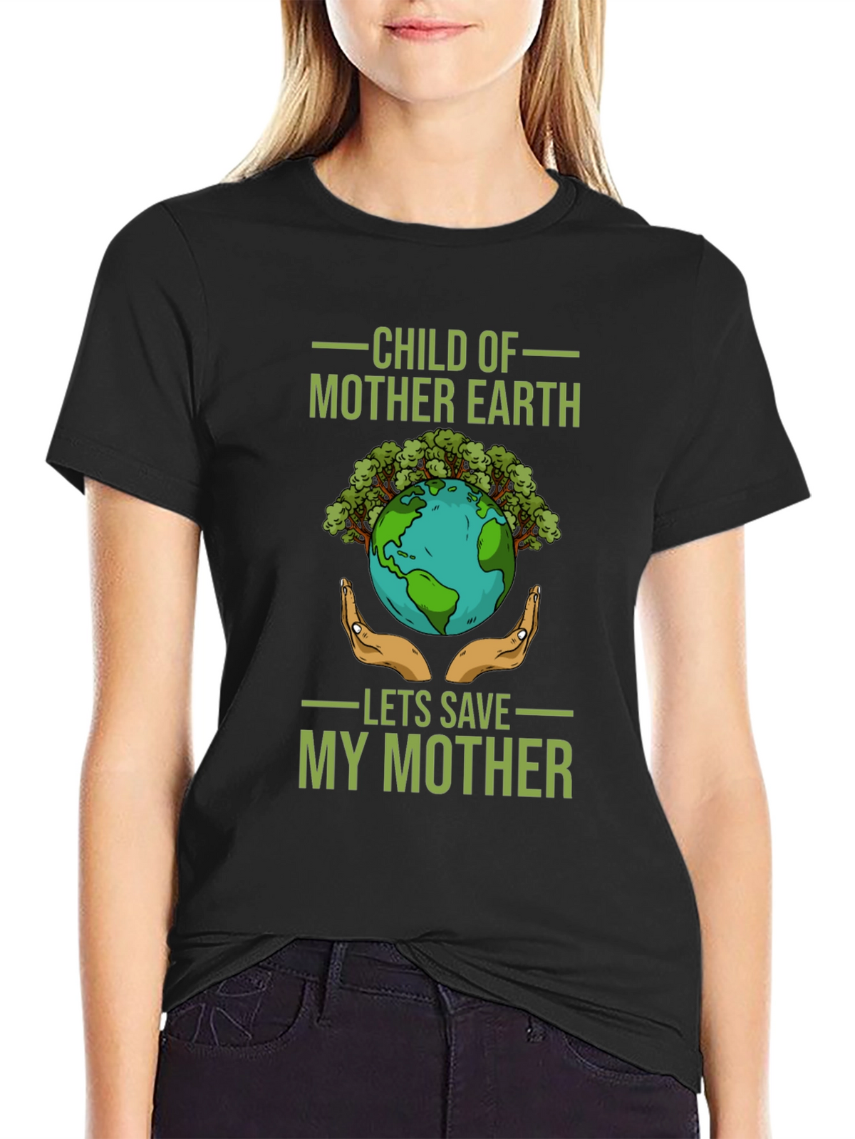 Child of Mother Earth T-Shirt - Save Our Planet