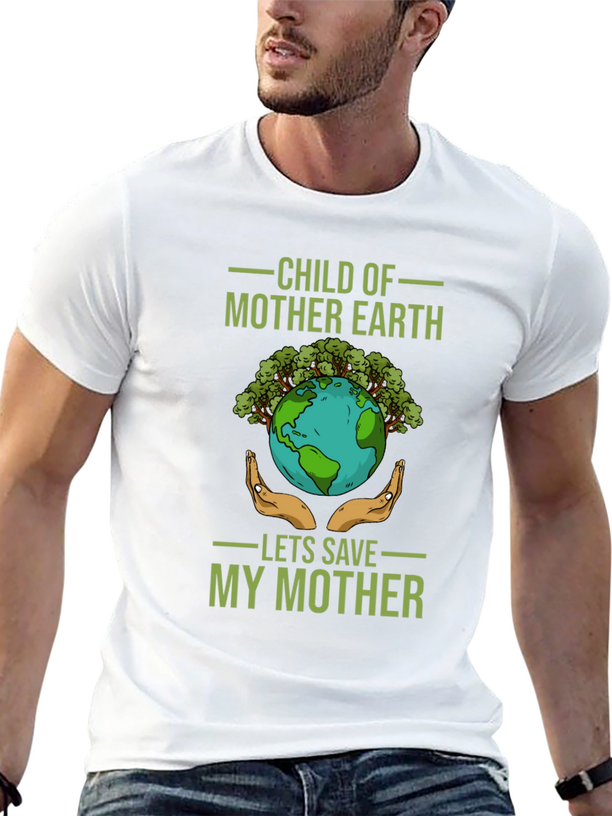 Child of Mother Earth T-Shirt - Save Our Planet
