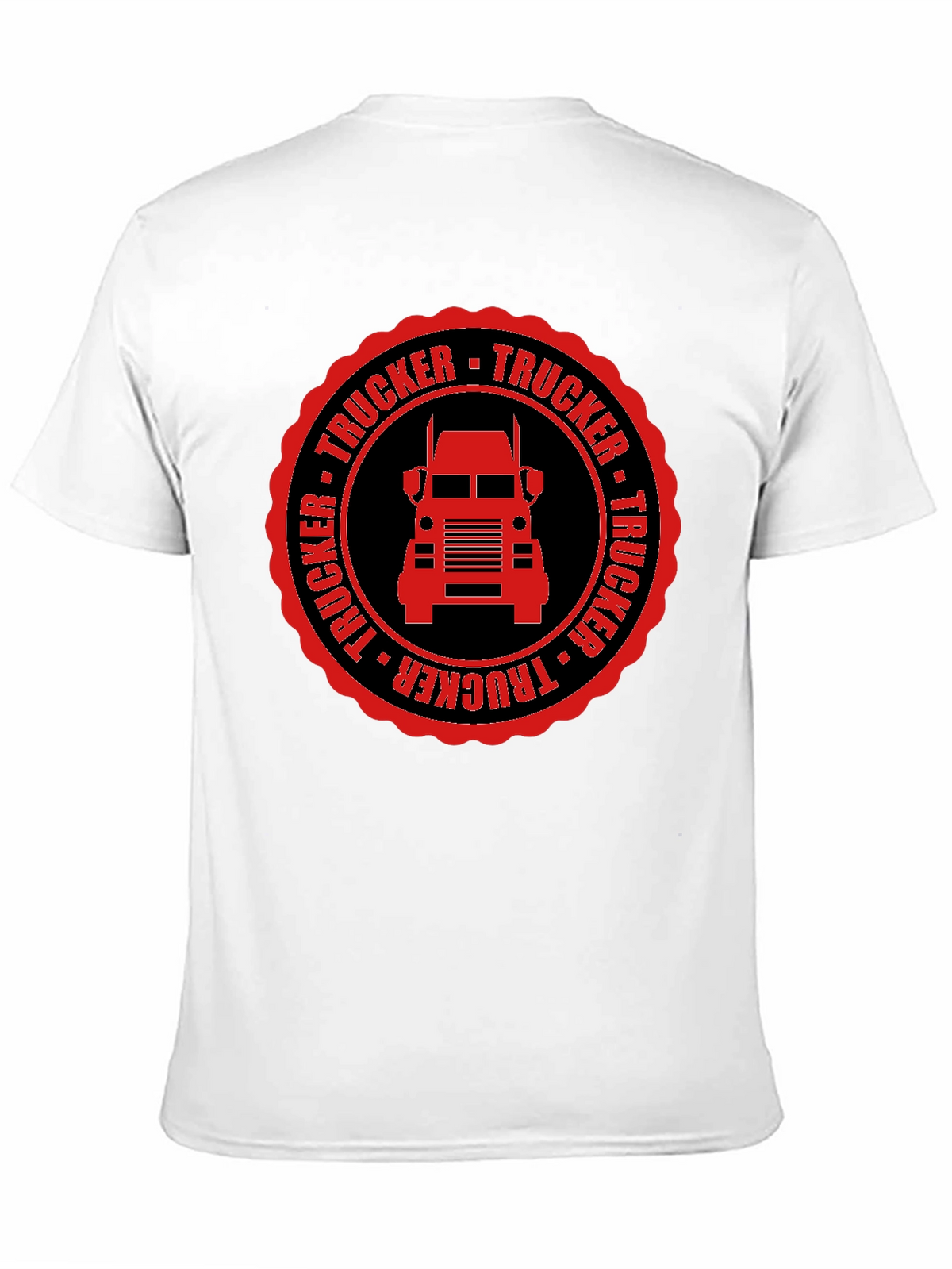 Trucker T-Shirt - Black Truck Driver Tee