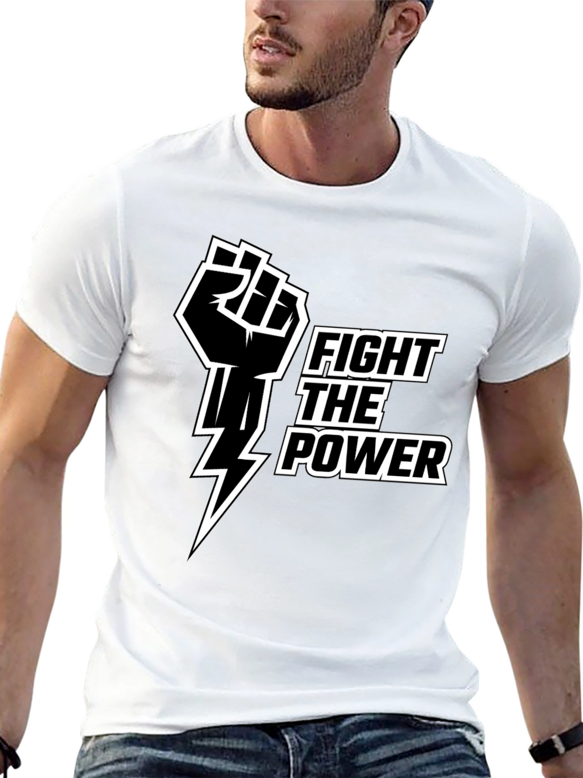 Fight the Power Graphic Tee
