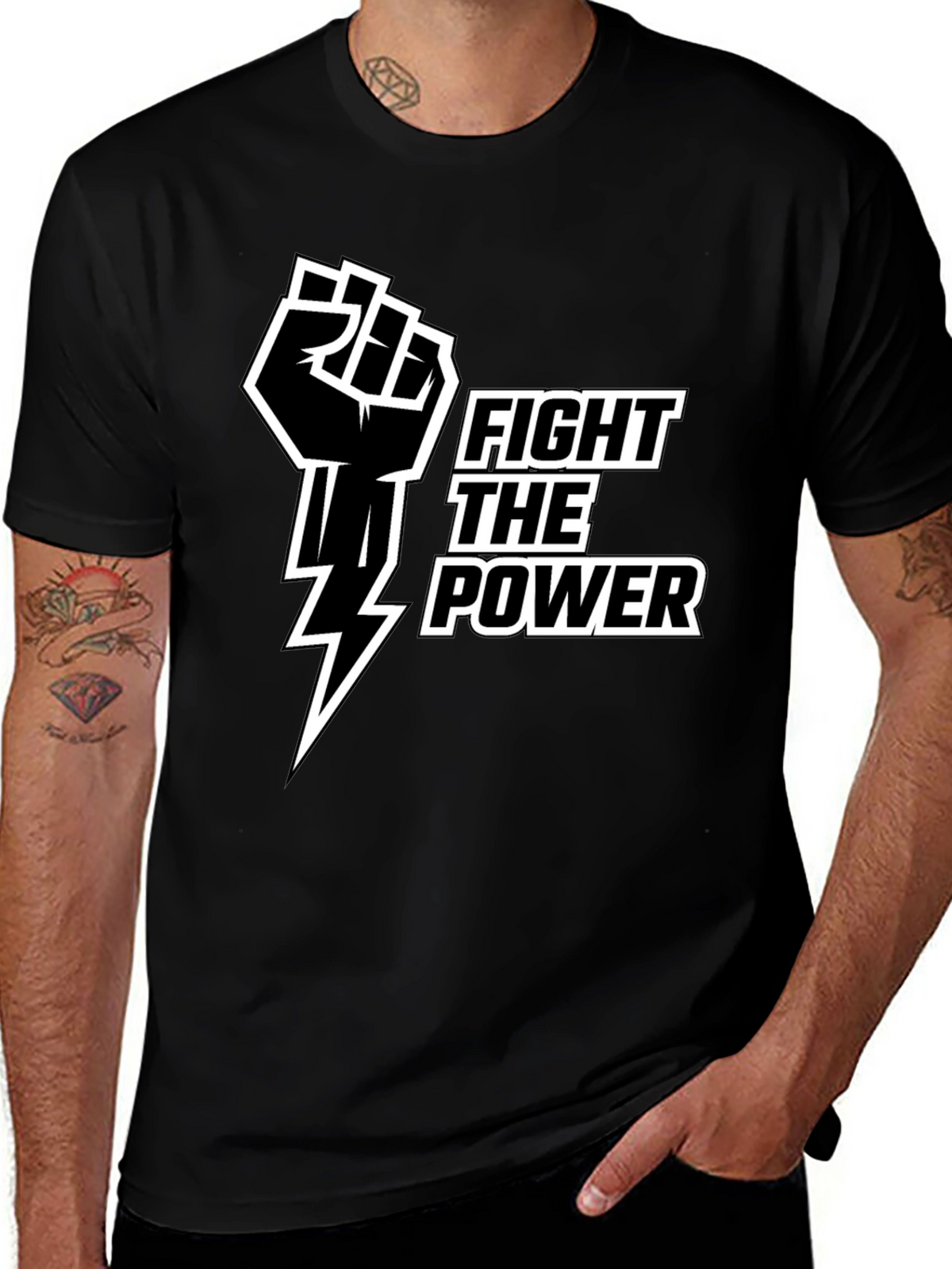 Fight the Power Graphic Tee