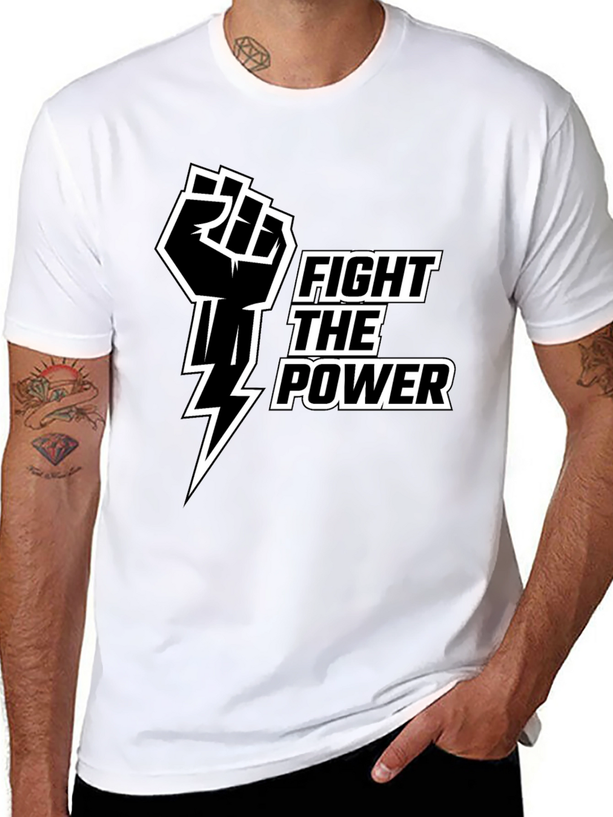 Fight the Power Graphic Tee
