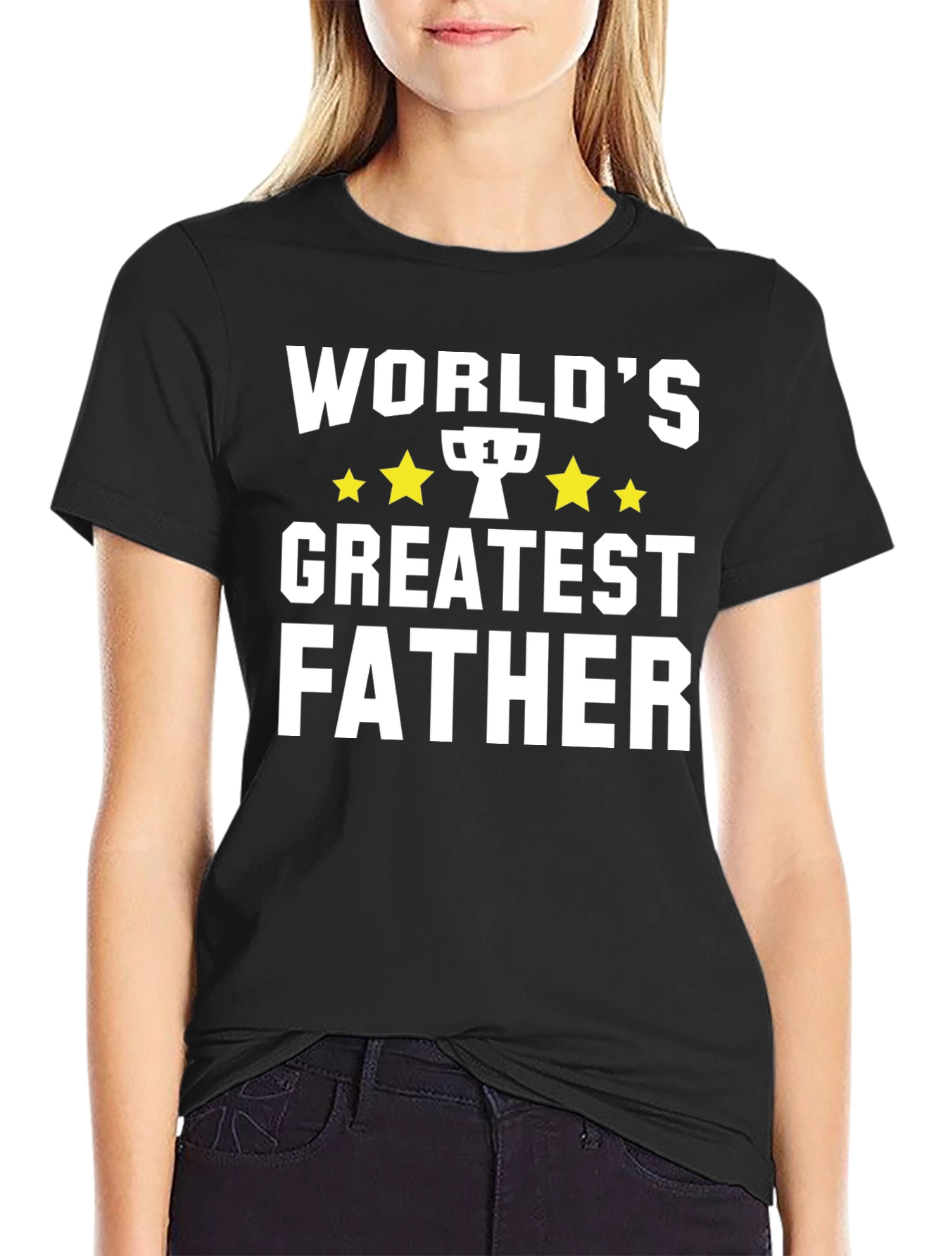 Worlds Greatest Father T-Shirt - Perfect Gift