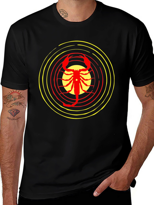Scorpion Graphic Tee - Bold Zodiac Design