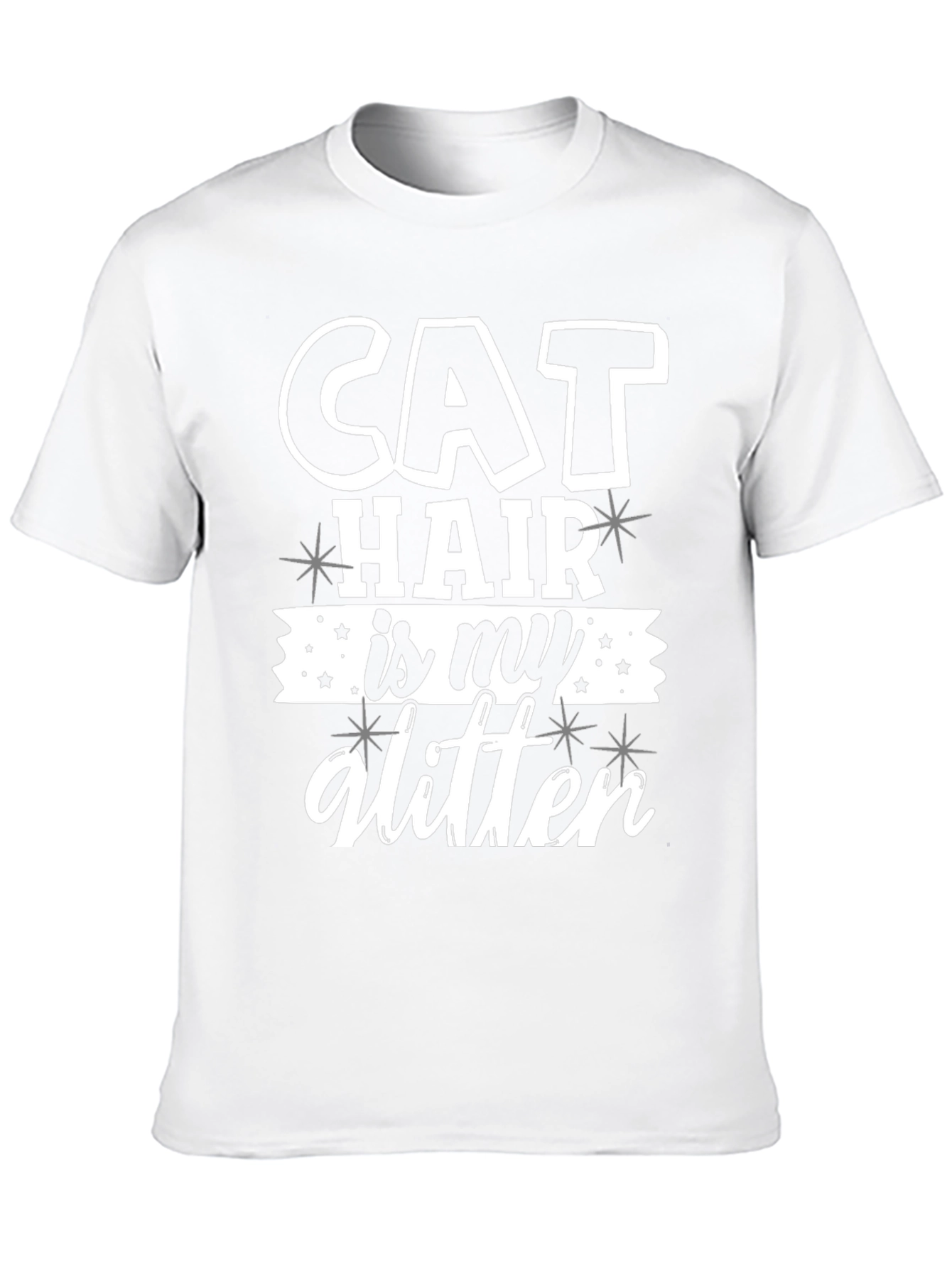 Cat Hair is My Glitter Tee