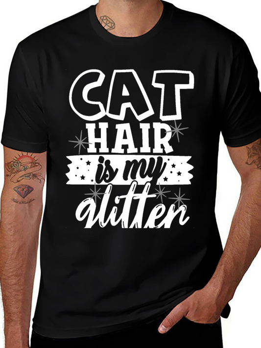 Cat Hair is My Glitter Tee