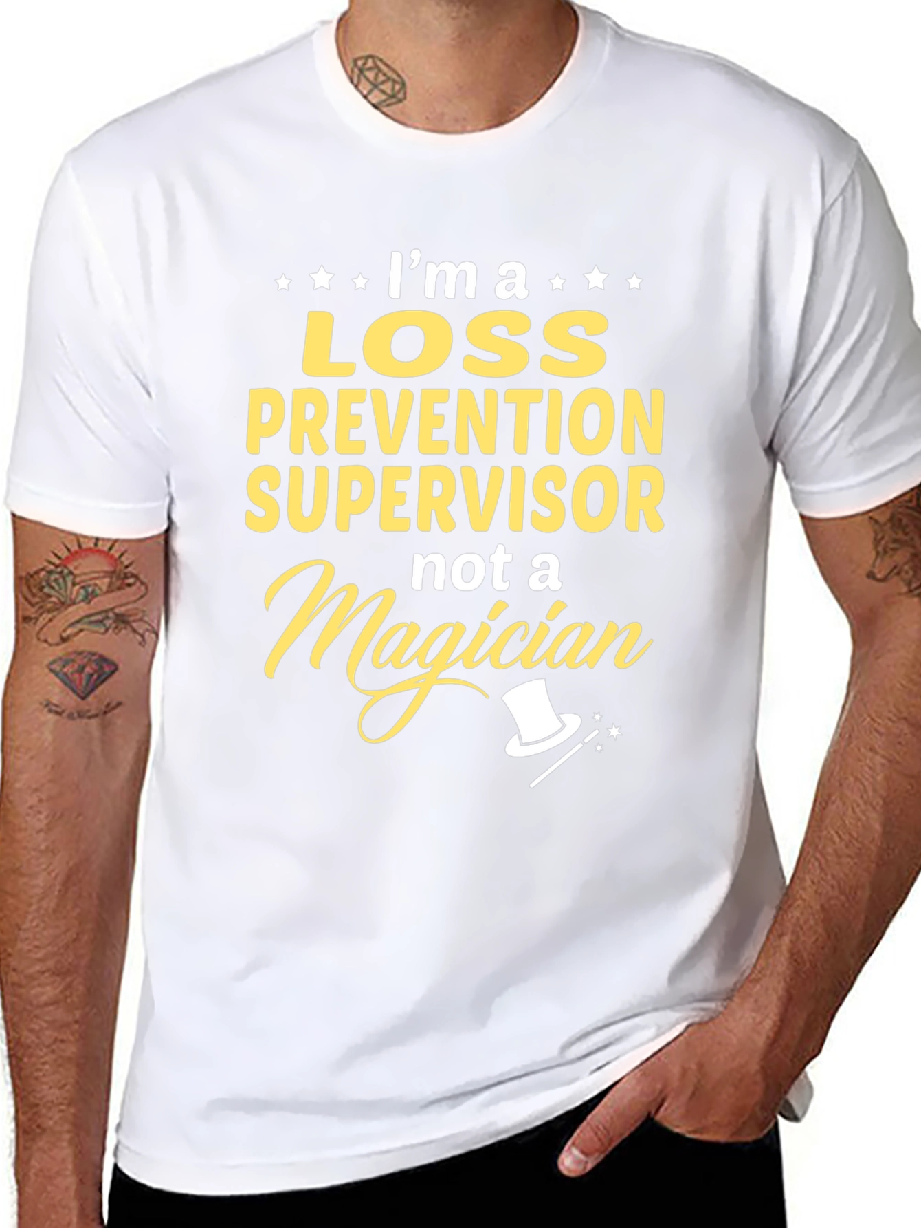 Loss Prevention Supervisor T-Shirt Funny Magician