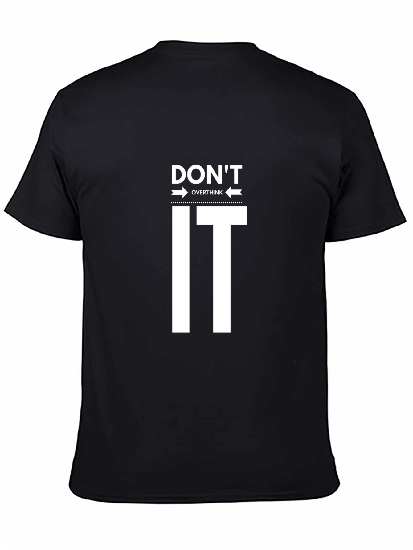 Dont Overthink It Graphic Tee - Relaxed Fit