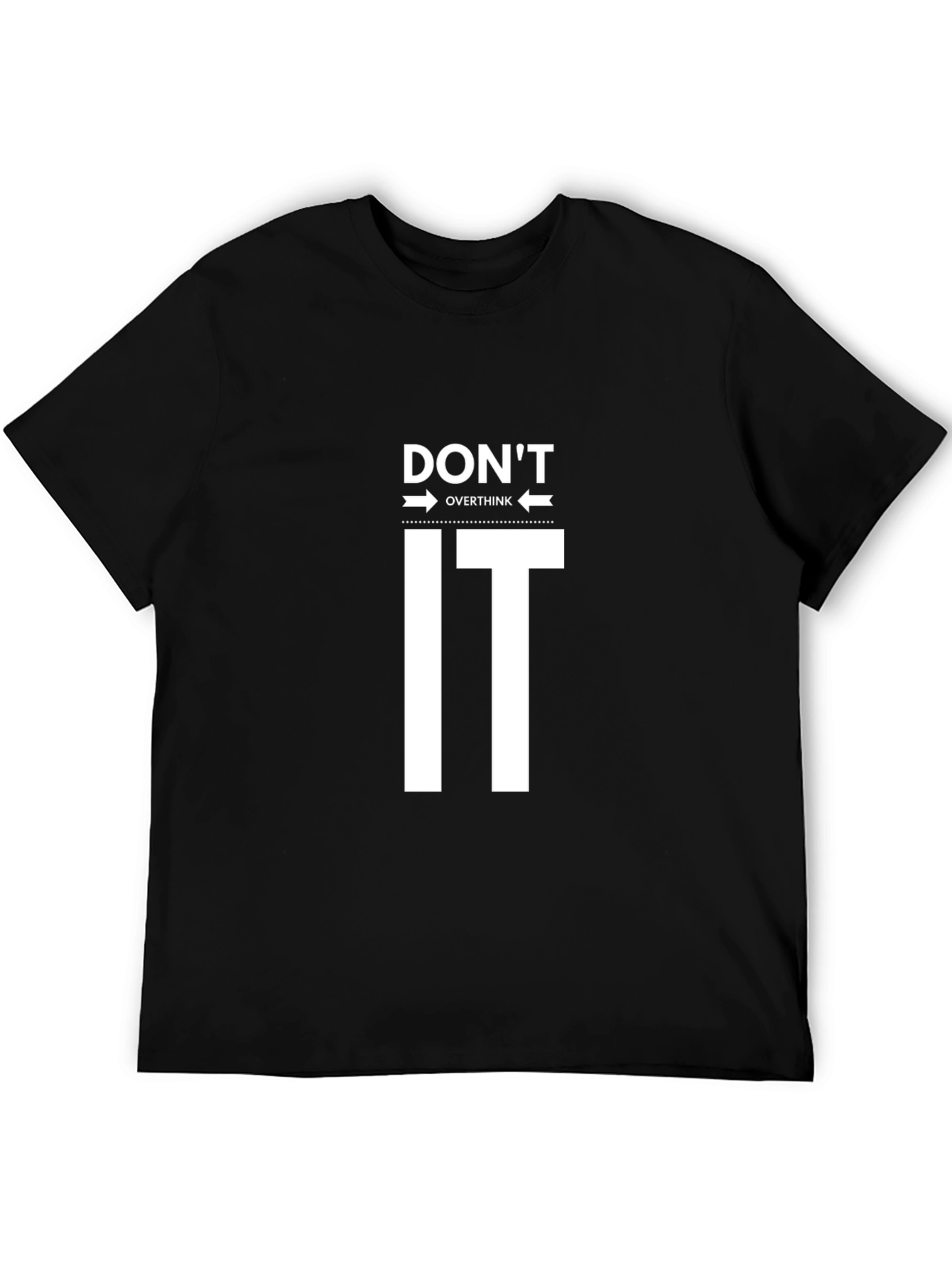 Dont Overthink It Graphic Tee - Relaxed Fit