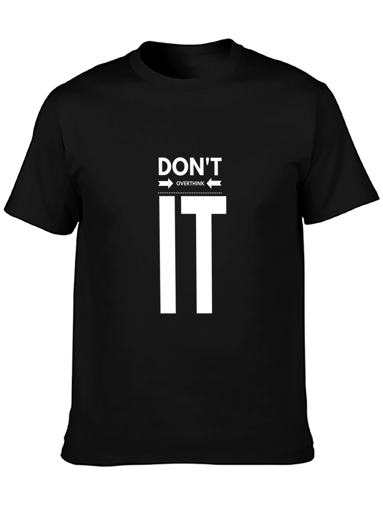 Dont Overthink It Graphic Tee - Relaxed Fit