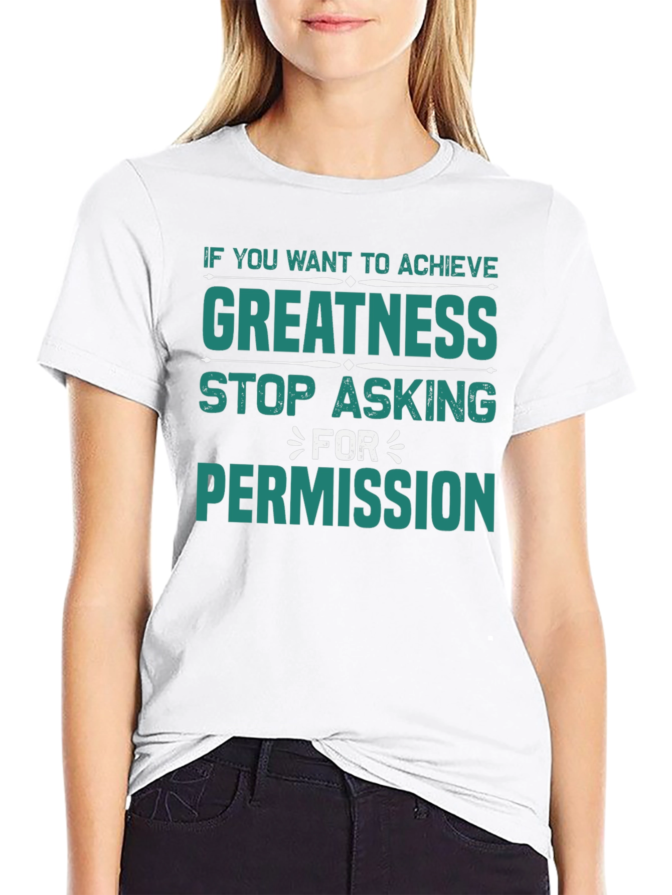 Achieve Greatness Black T-Shirt