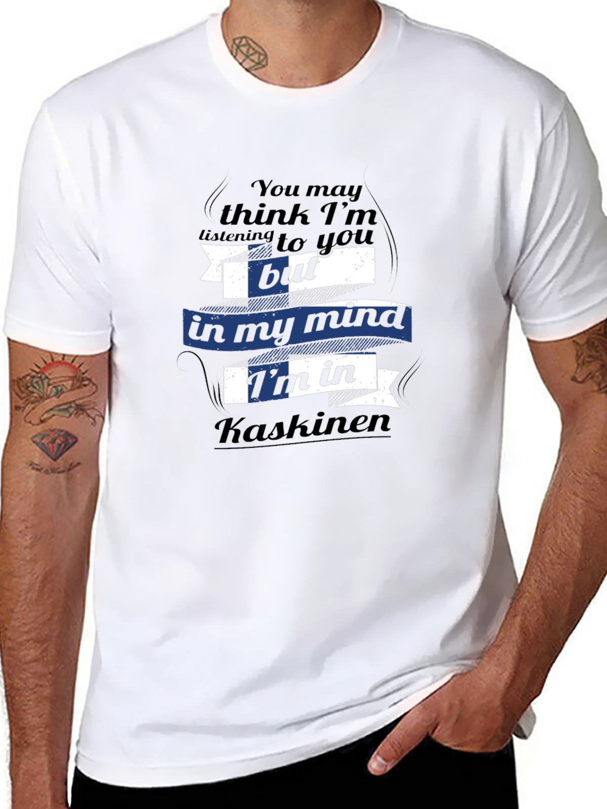 Kaskinen Mind T-Shirt - Finland Pride Tee