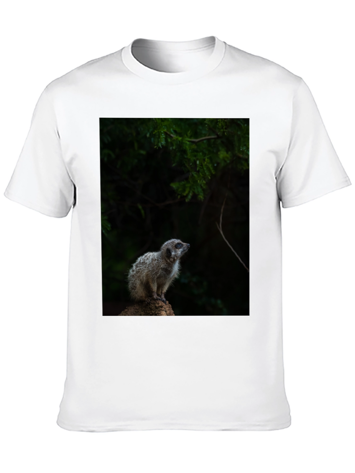 Meerkat Graphic Tee - Wildlife Animal Shirt