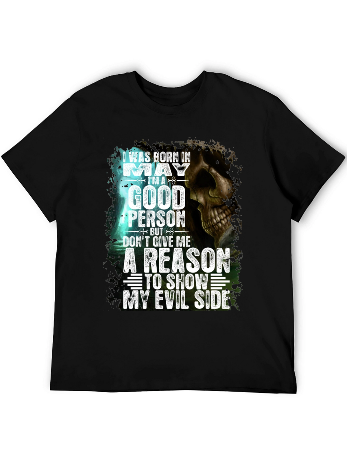 Born in May Good Person Graphic Tee