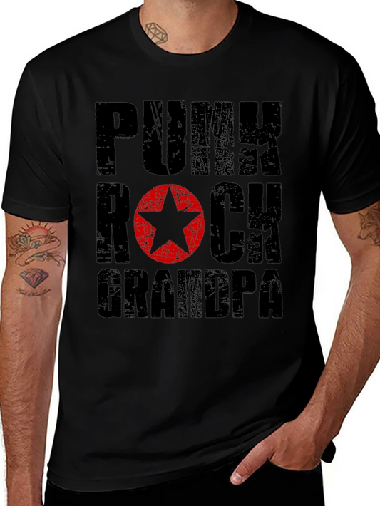 Punk Rock Grandpa T-Shirt