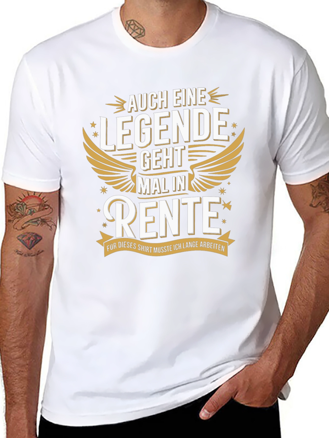Legend Retires Graphic T-Shirt - Black