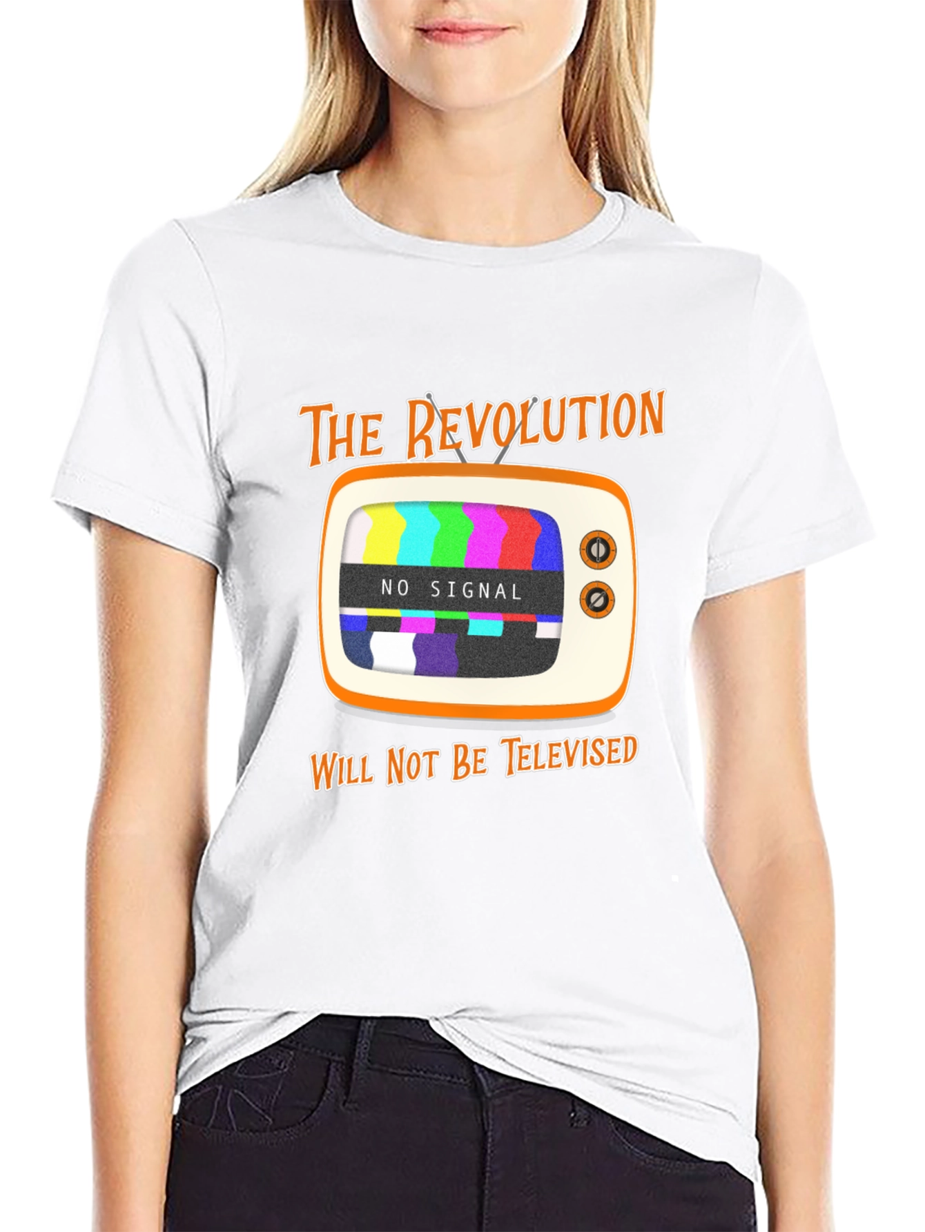 Revolution Not Televised Graphic Tee - Black T-Shirt