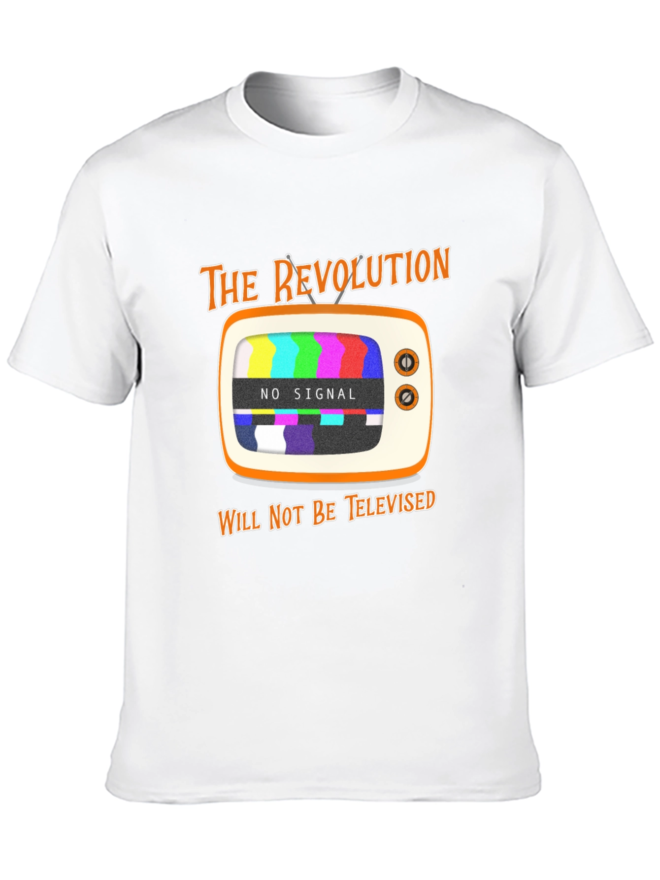 Revolution Not Televised Graphic Tee - Black T-Shirt