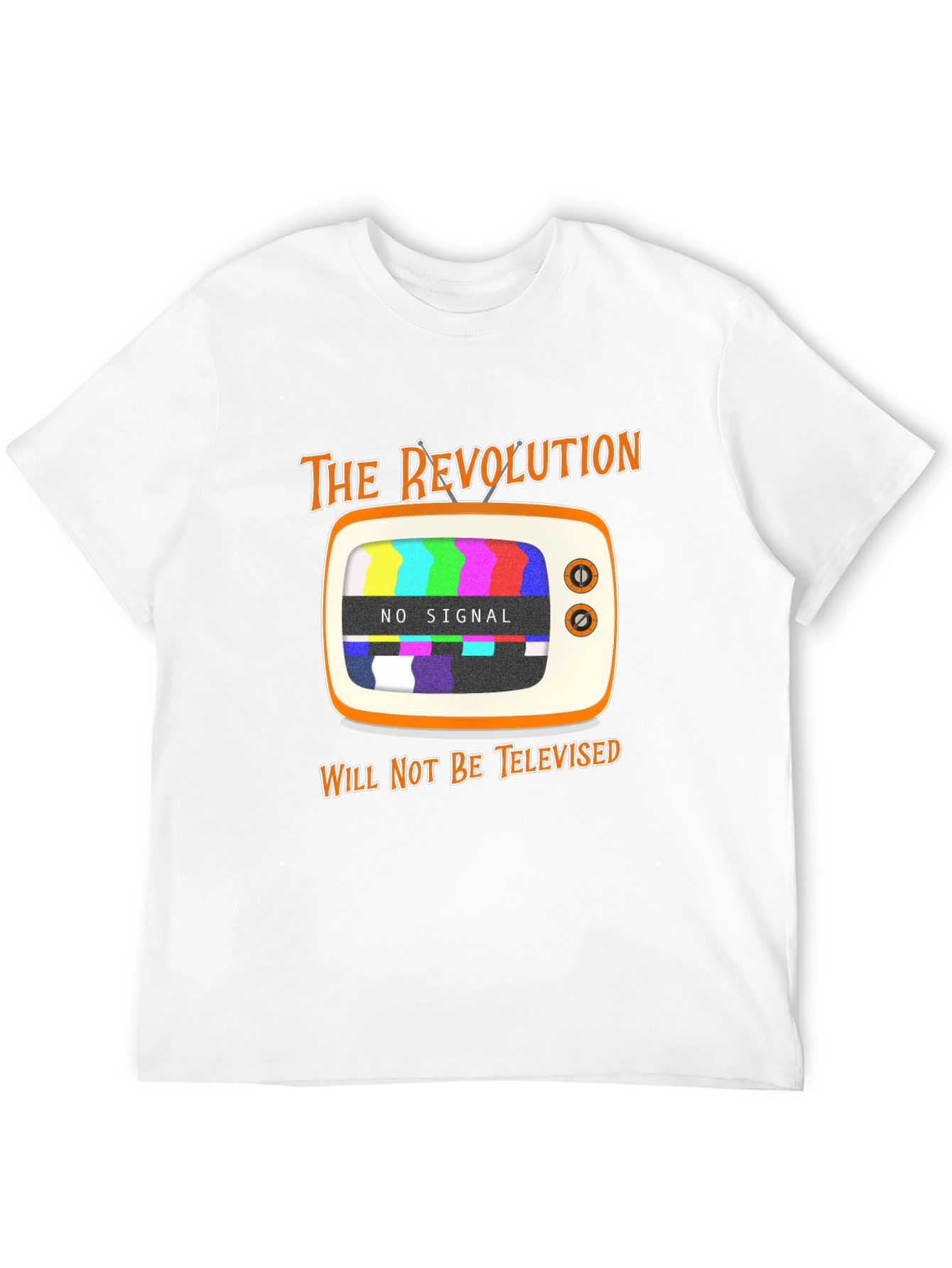 Revolution Not Televised Graphic Tee - Black T-Shirt