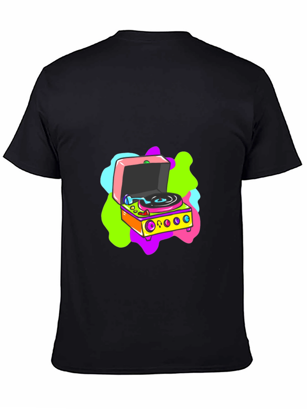Retro Turntable Graphic Tee
